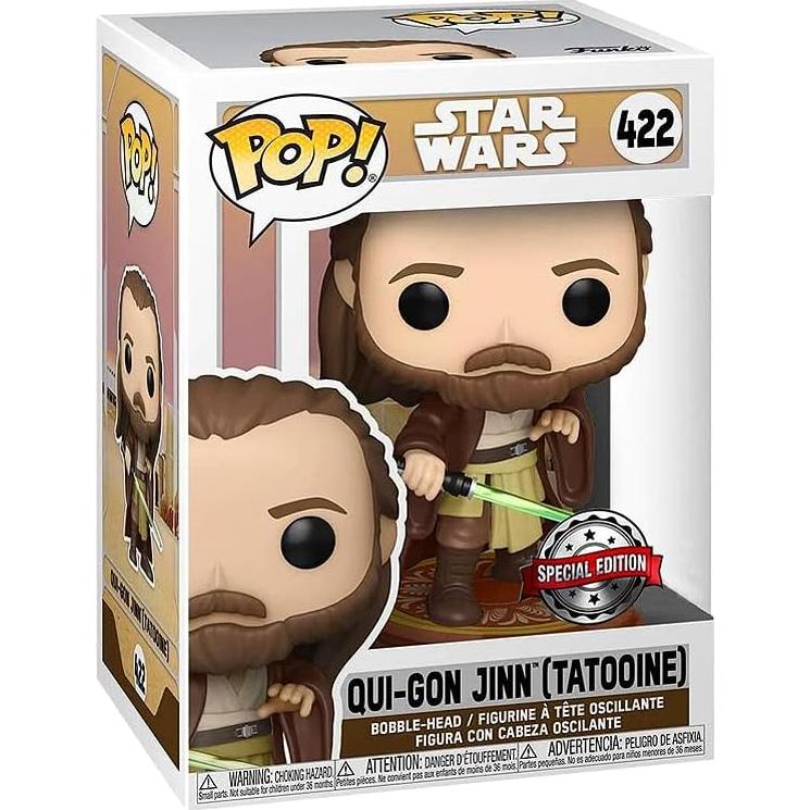 Figura Pop Qui-Gon Jinn Tatooine Edición Limitada Epic Collectibles