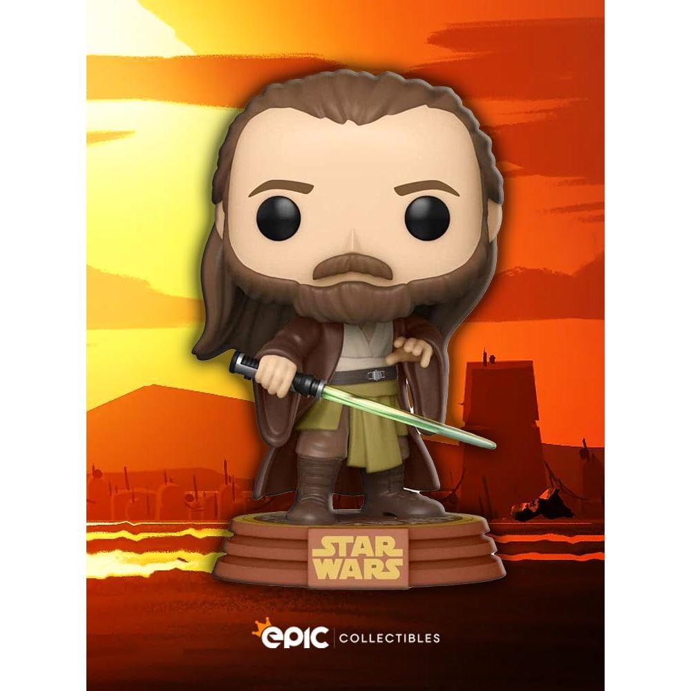 Figura Pop Qui-Gon Jinn Tatooine Edición Limitada Epic Collectibles