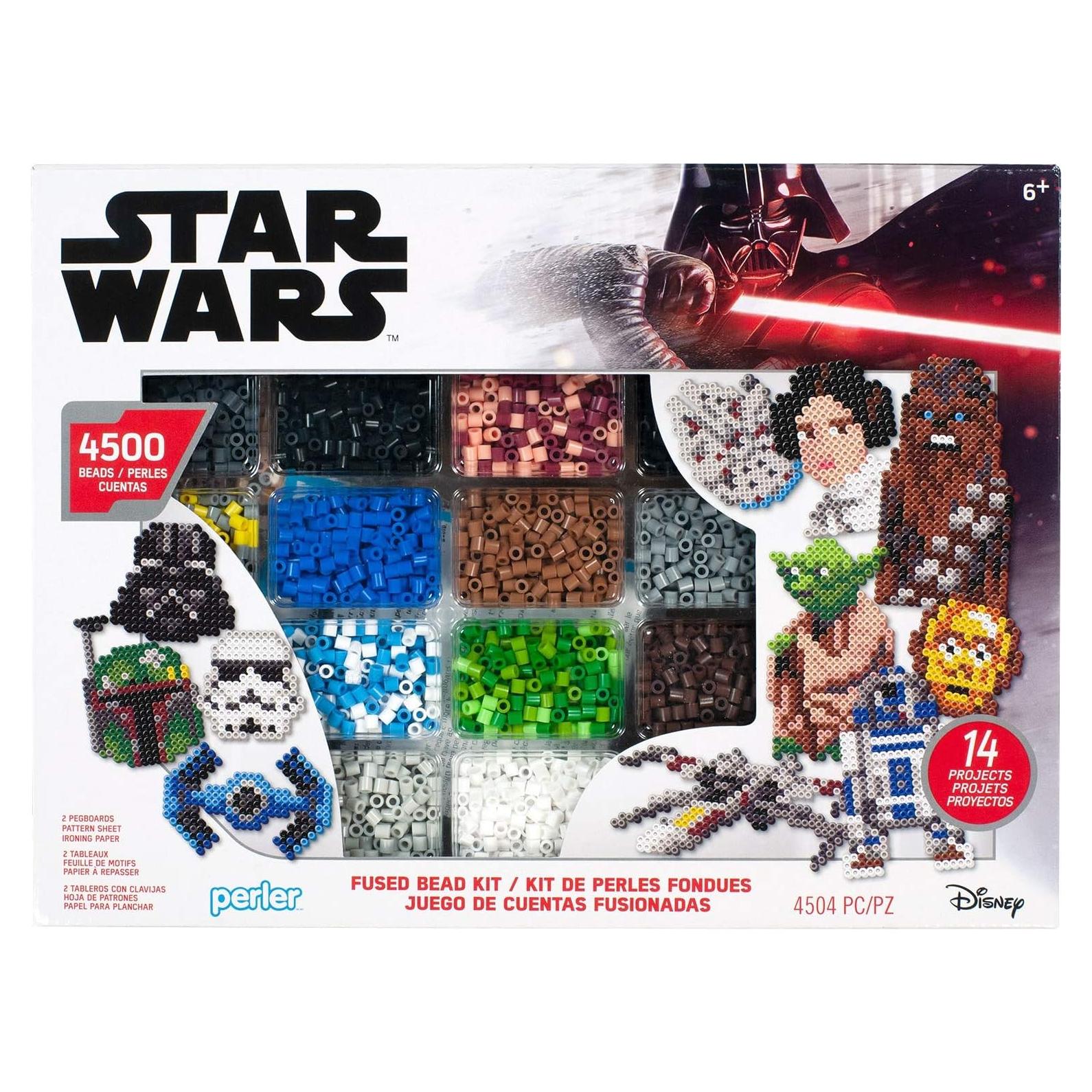 Kit de Perlas de Fusión Perler Star Wars 4500pcs Deluxe