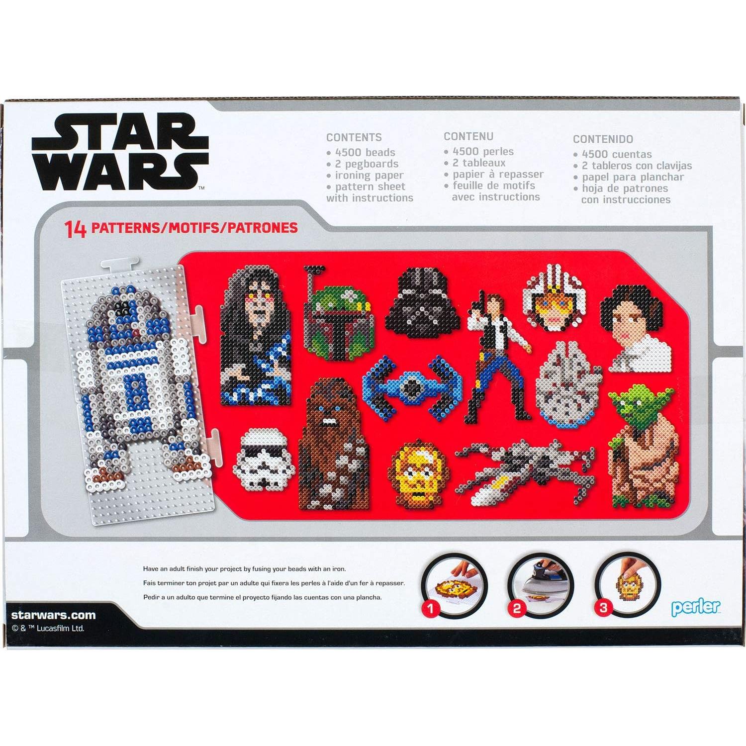 Kit de Perlas de Fusión Perler Star Wars 4500pcs Deluxe