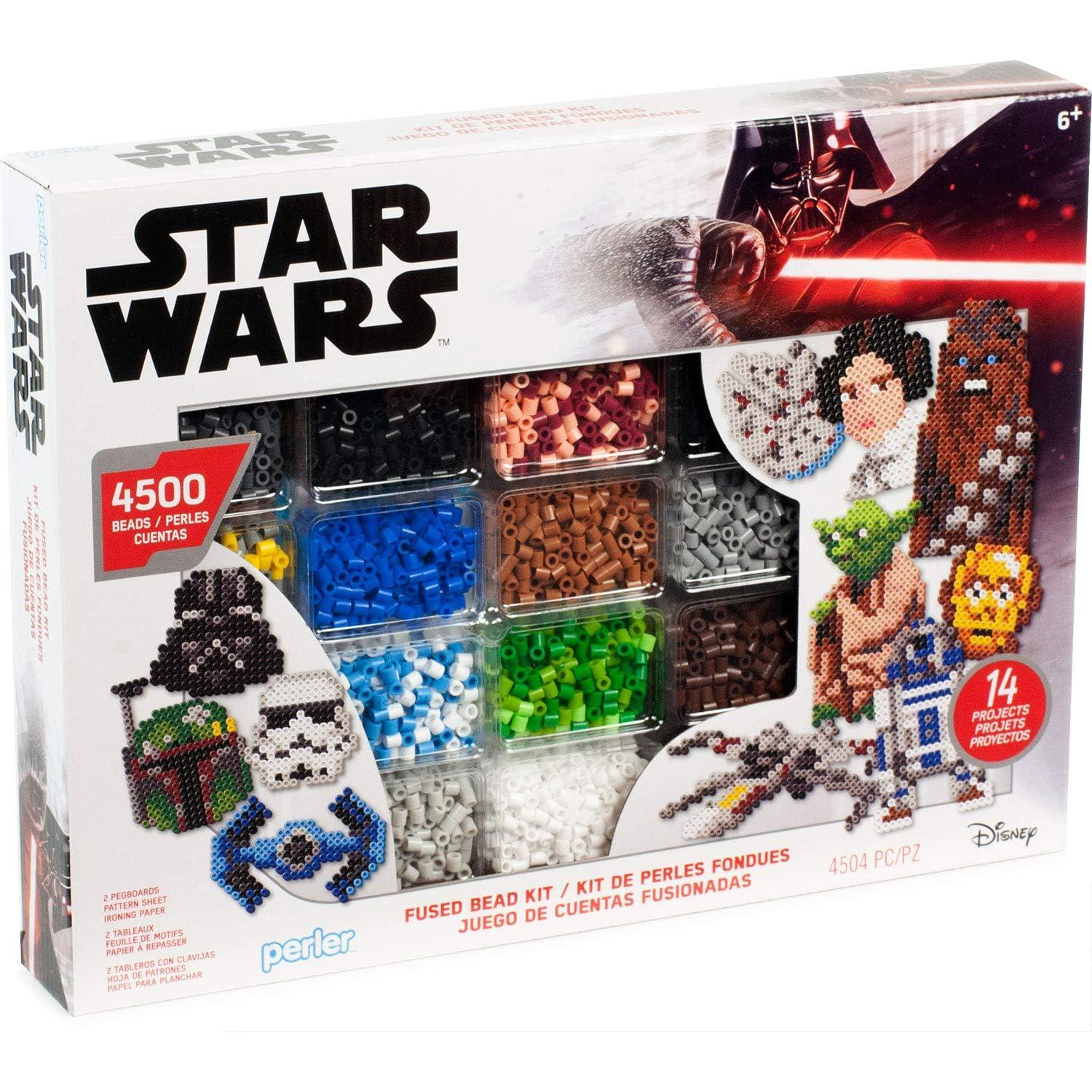 Kit de Perlas de Fusión Perler Star Wars 4500pcs Deluxe