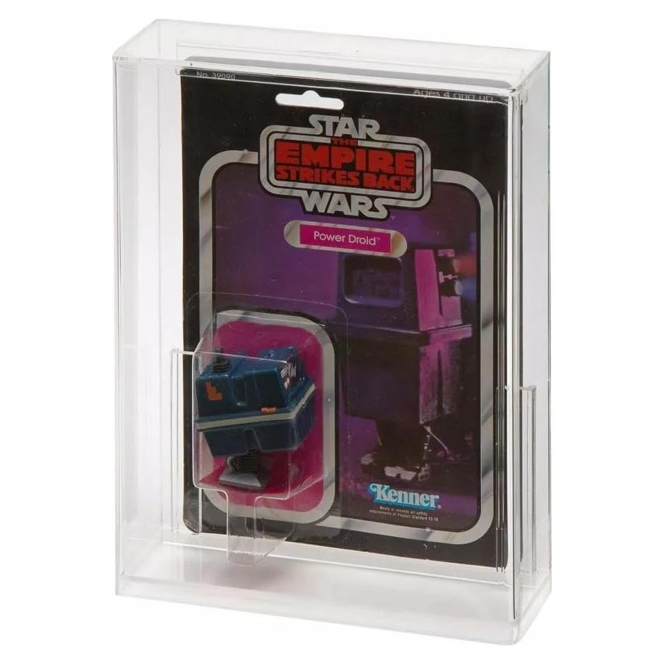 Estuche Acrílico Premium para Figuras Star Wars y GI Joe 15.5x7.6x22.7cm