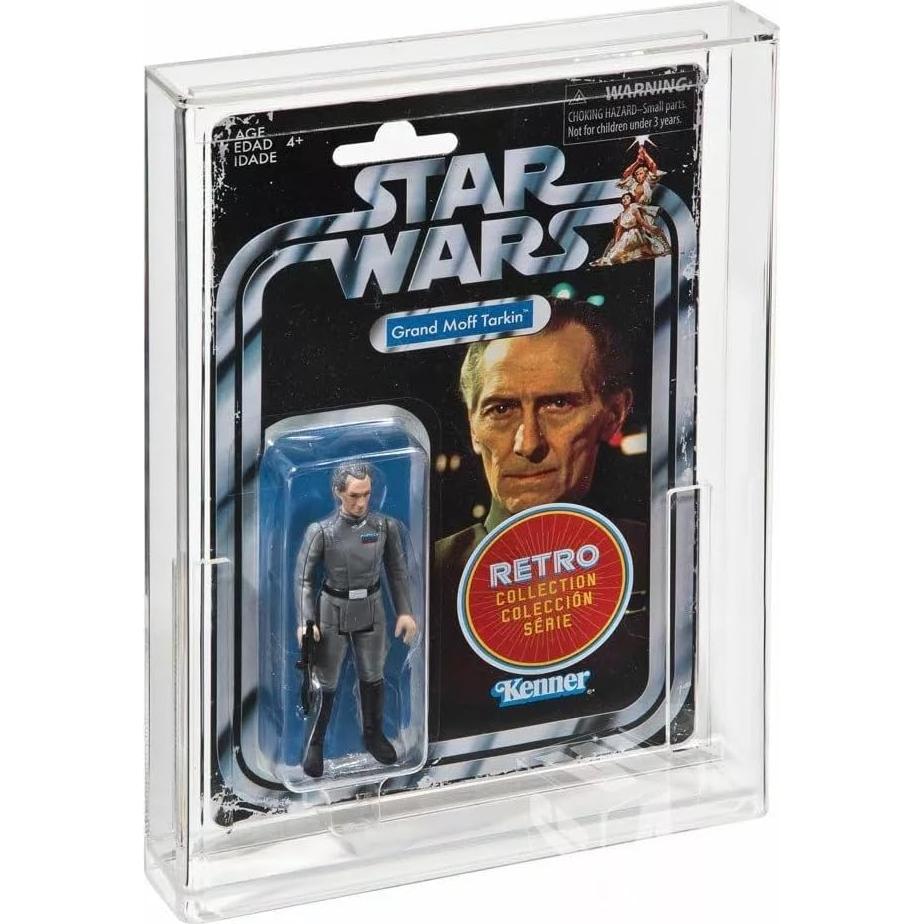 Estuche Acrílico Premium para Figuras Star Wars y GI Joe 15.5x7.6x22.7cm