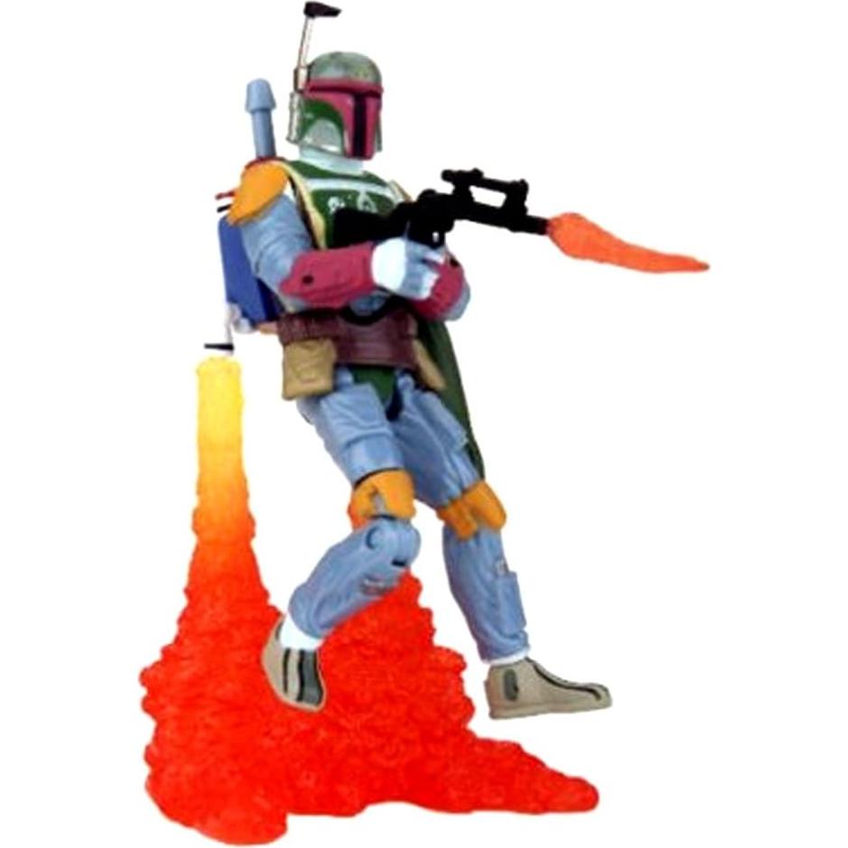 Figura de Acción Boba Fett Star Wars 2002 10.16 cm con Rifle