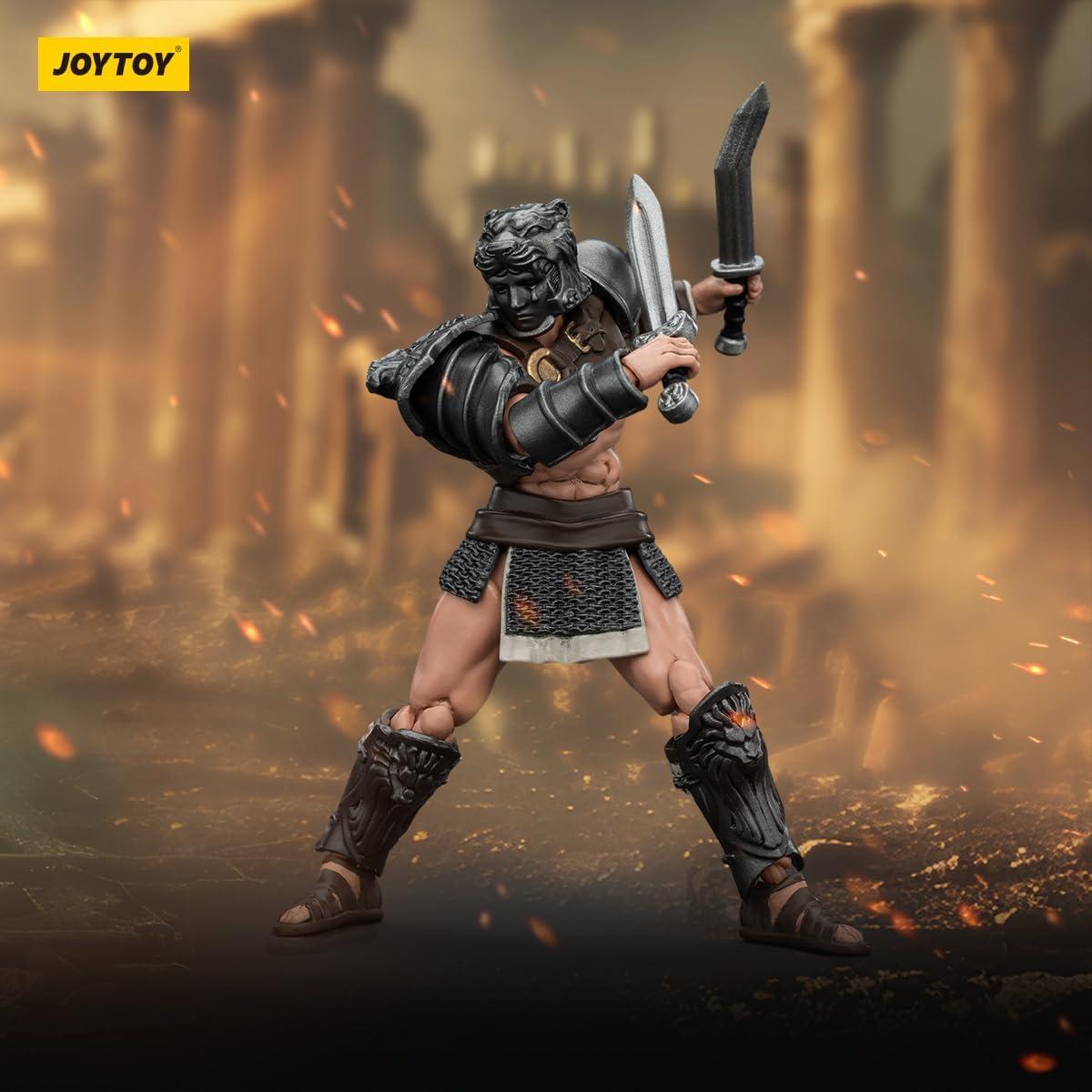 Figura de Acción JOYTOY 1/18 Gladiador Romano Griffon 10.8cm