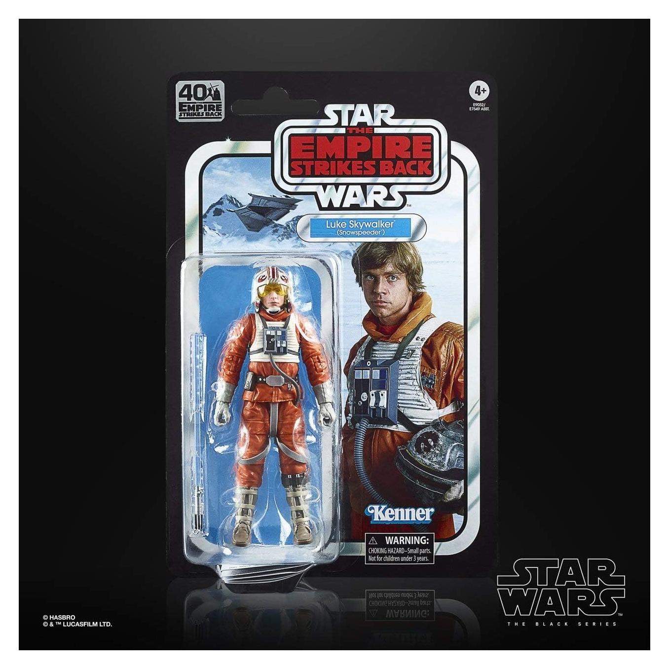 Figura Coleccionable Luke Skywalker Snowspeeder 6" Hasbro