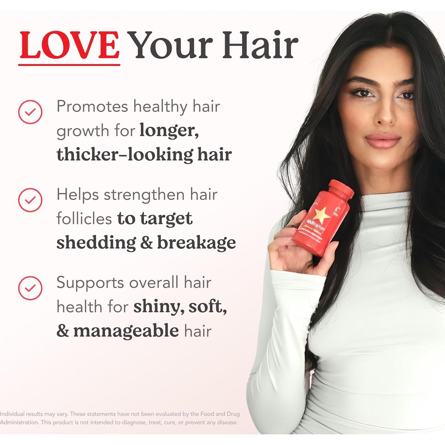 HAIRtamin Suplemento Vitamínico para el Cabello 30 Cápsulas