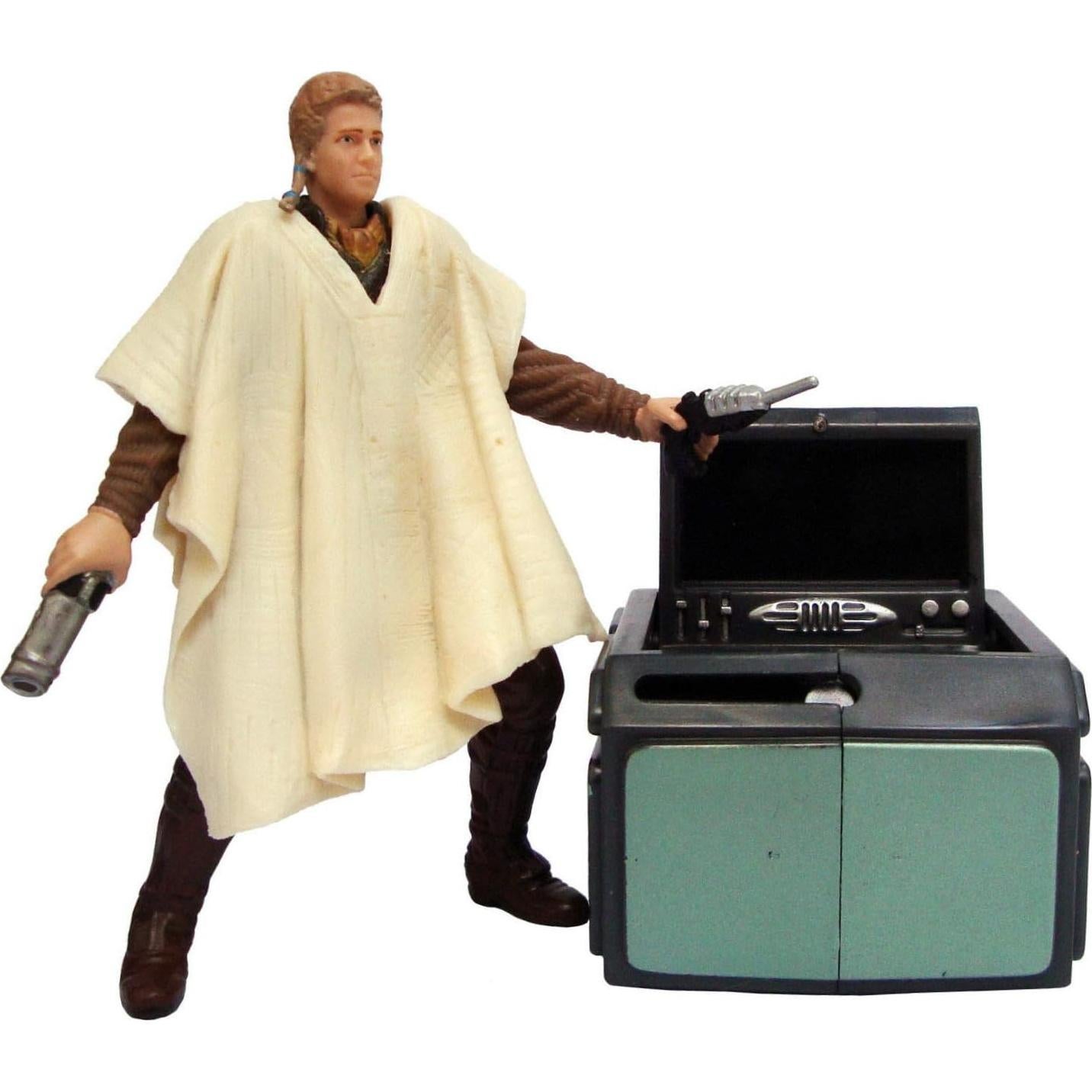 Disfraz de Anakin Skywalker Campesino Hasbro 9.5 cm con Bláster