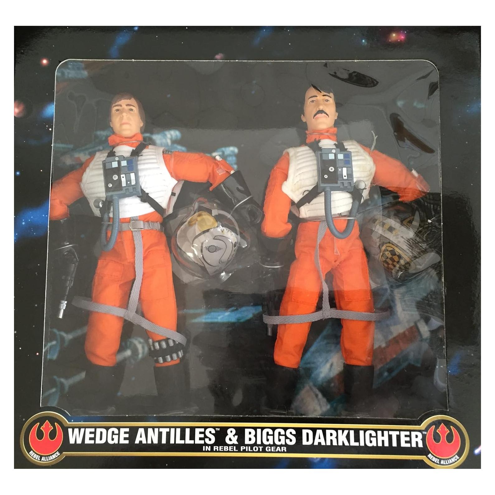 Muñeca Grande Star Wars Kenner Wedge Antilles & Biggs Darklighter