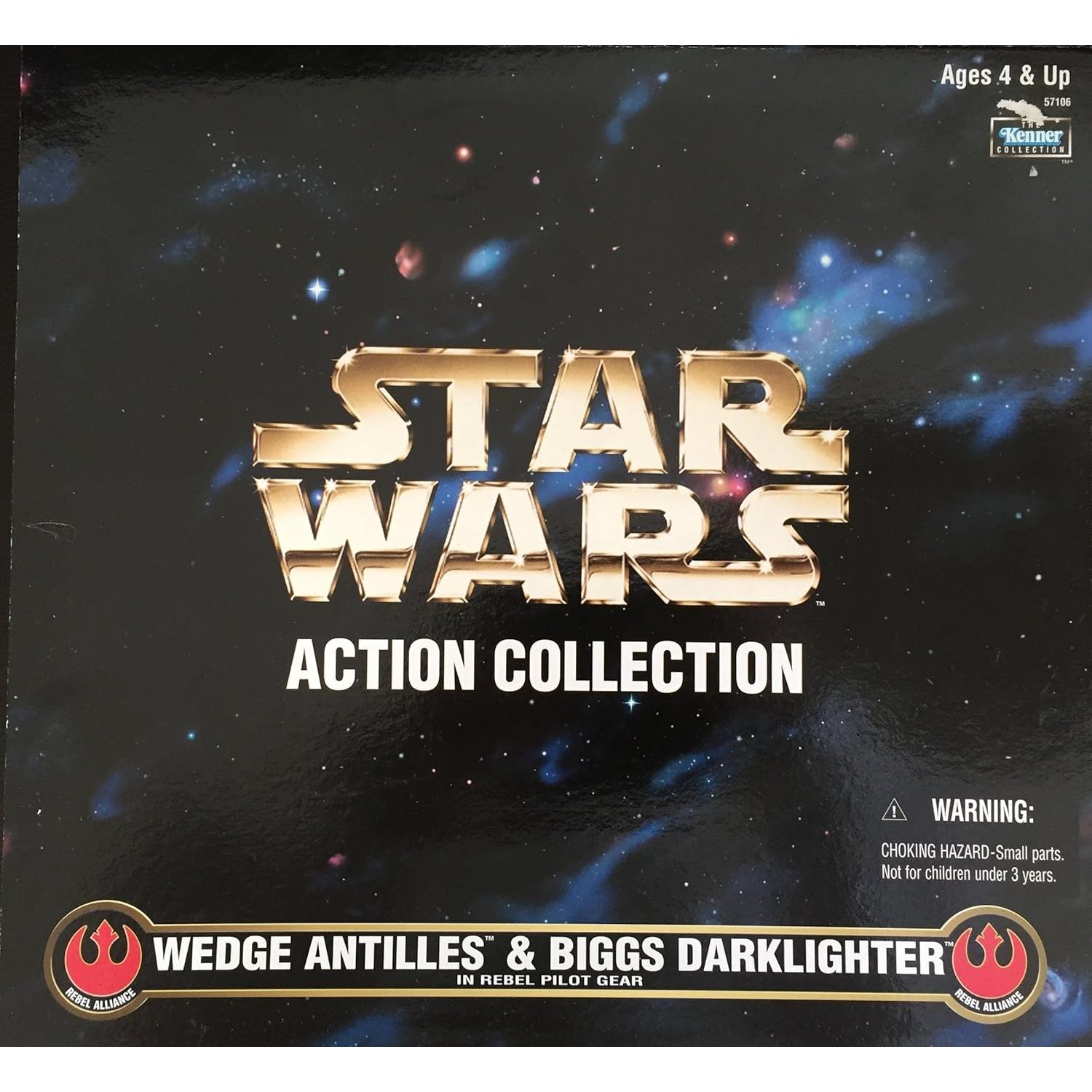 Muñeca Grande Star Wars Kenner Wedge Antilles & Biggs Darklighter