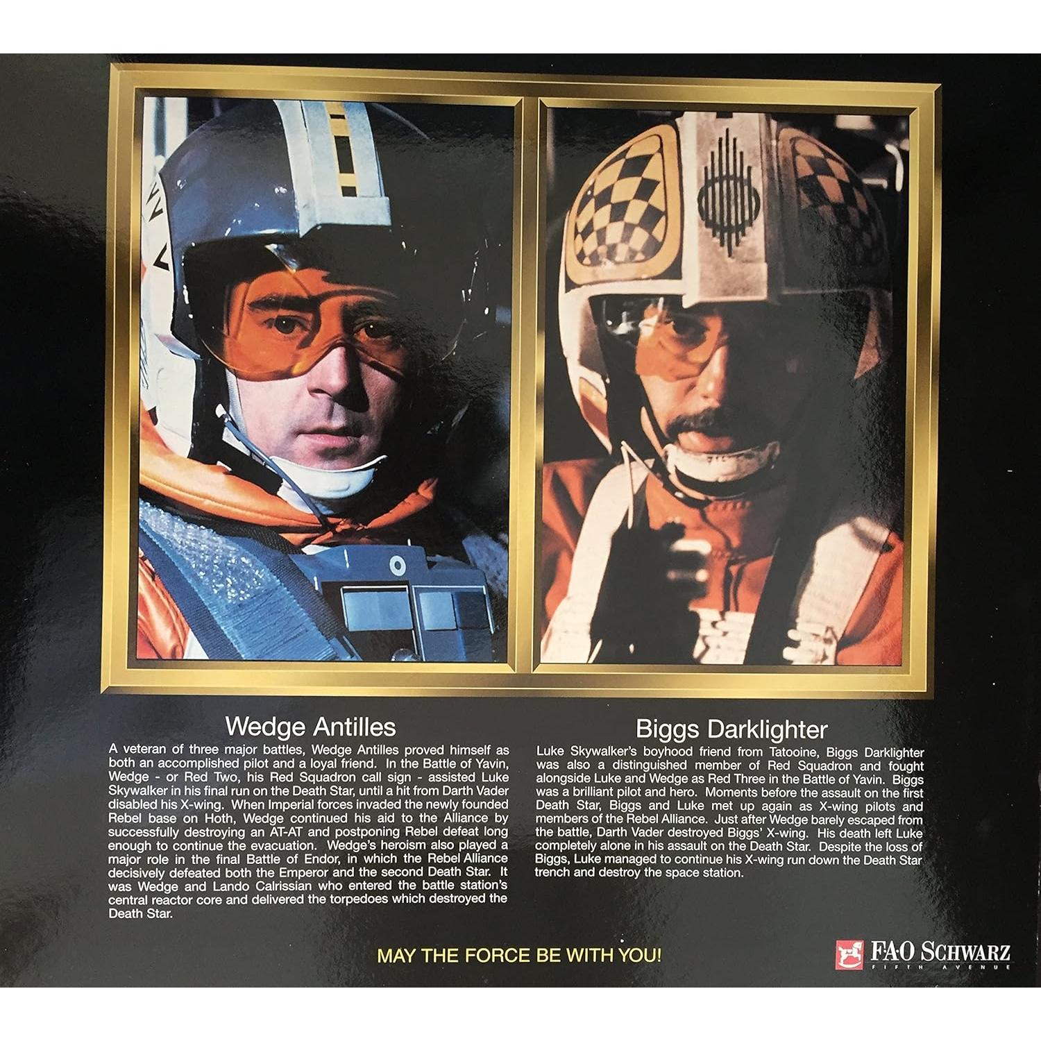 Muñeca Grande Star Wars Kenner Wedge Antilles & Biggs Darklighter