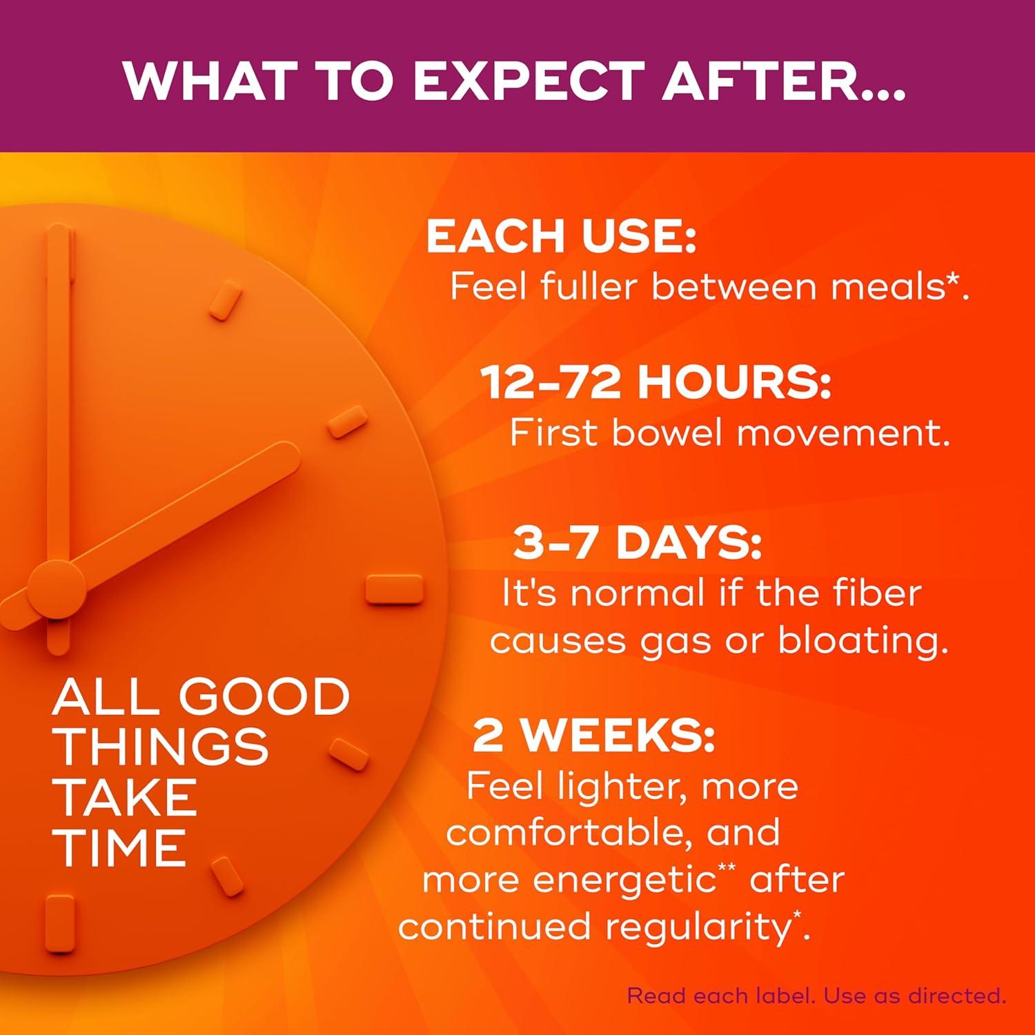 Metamucil Suplemento de Fibra 4-en-1 Naranja 1.366 kg