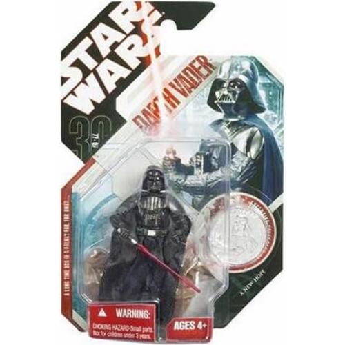 Figura de Acción Darth Vader Hasbro 30 Aniversario 22.9 cm