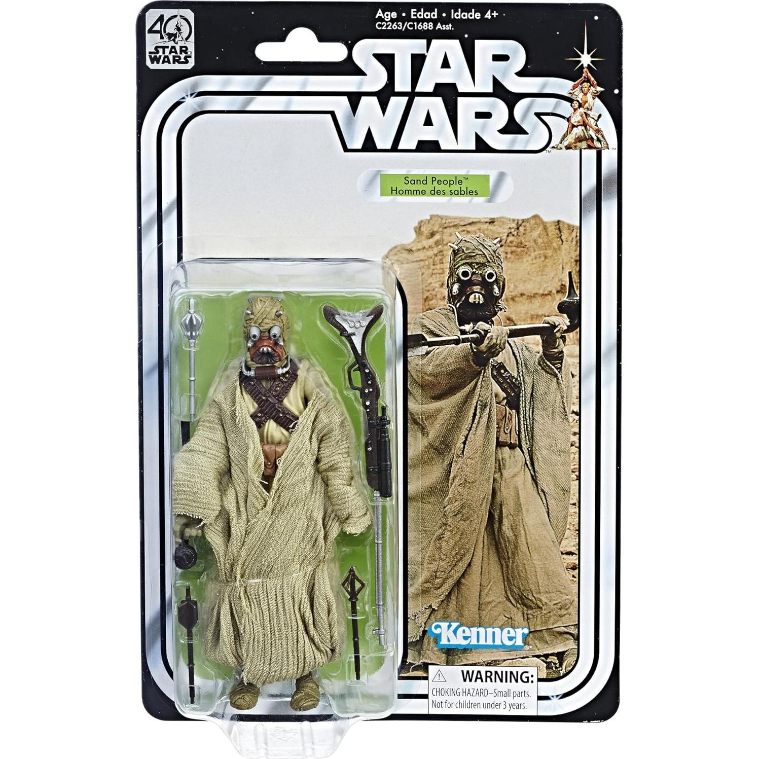 Figura de Acción Star Wars Pueblos de la Arena E4 Hasbro 5.1x18.4x27.9cm