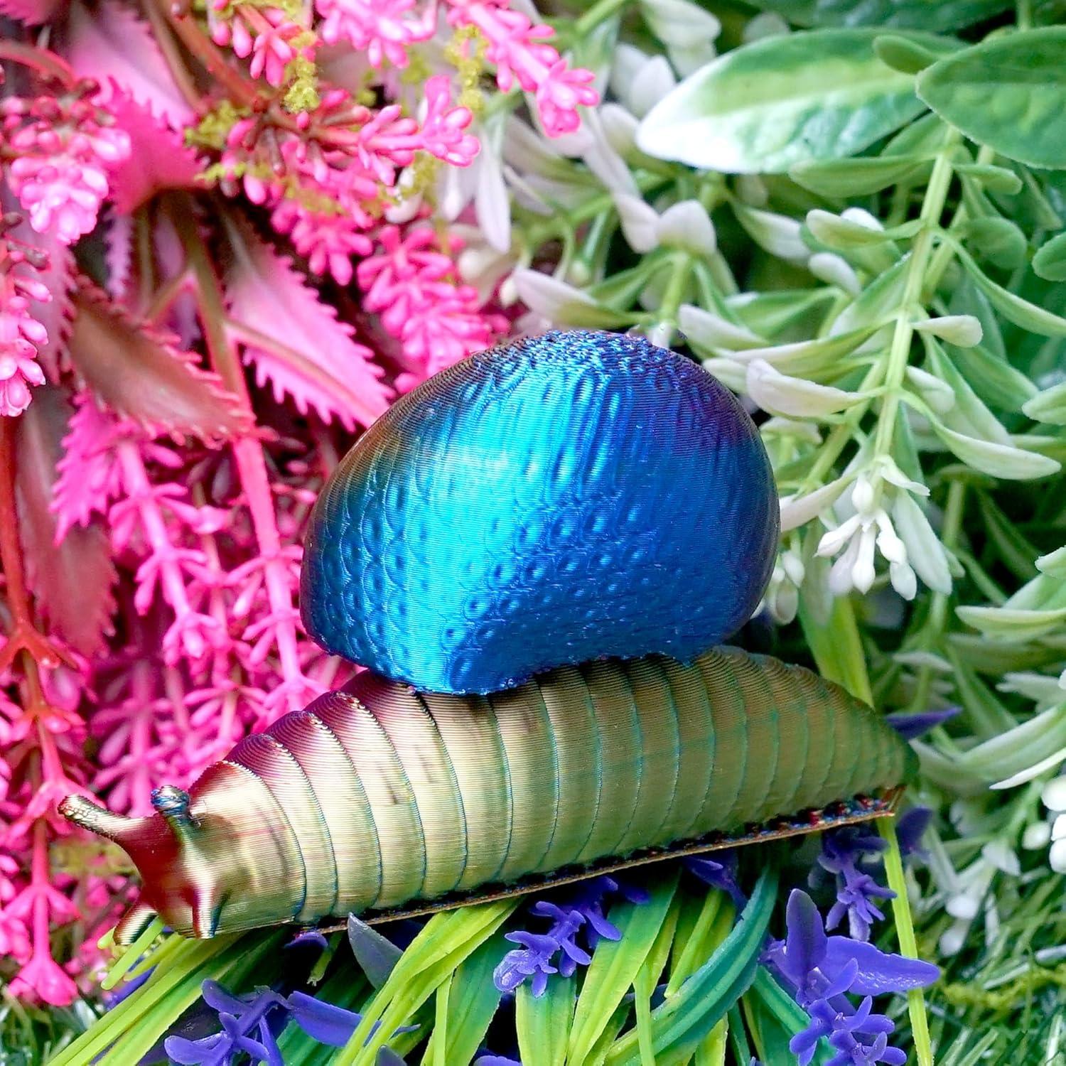 Conjunto de Figuras de Caracol 3D LUYU para Pascua - Juguetes Antiestrés