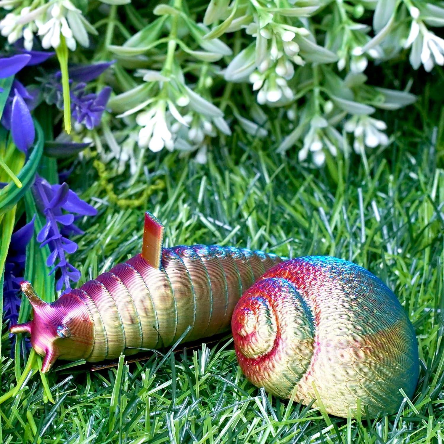 Conjunto de Figuras de Caracol 3D LUYU para Pascua - Juguetes Antiestrés