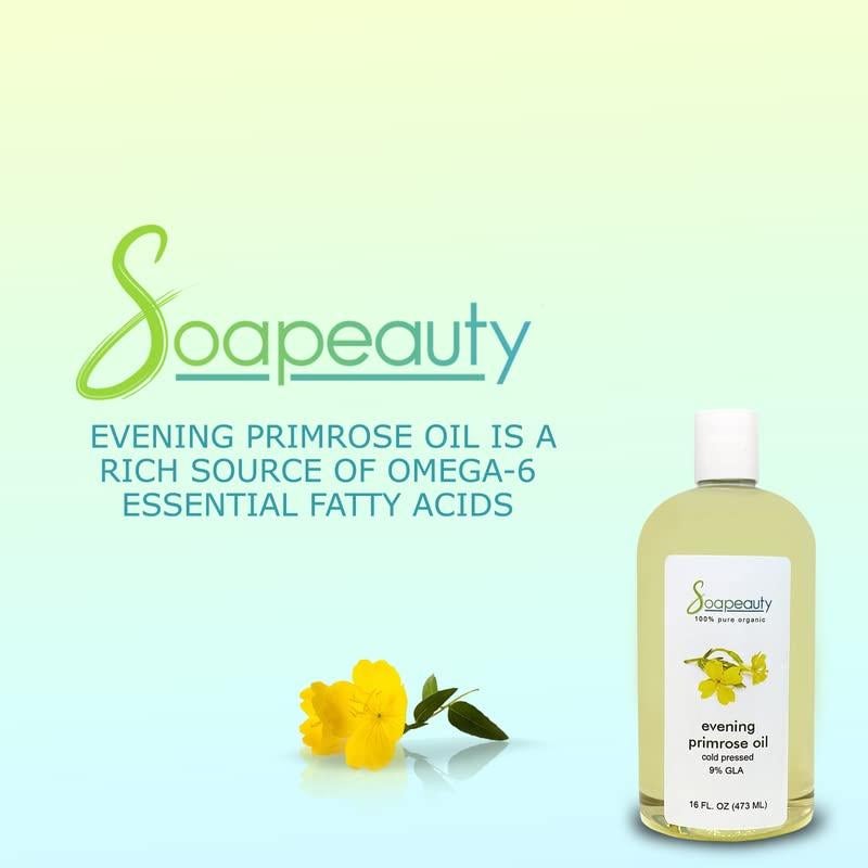 Aceite de Onagra Soapeauty 113.4 g Prensado en Frío Natural