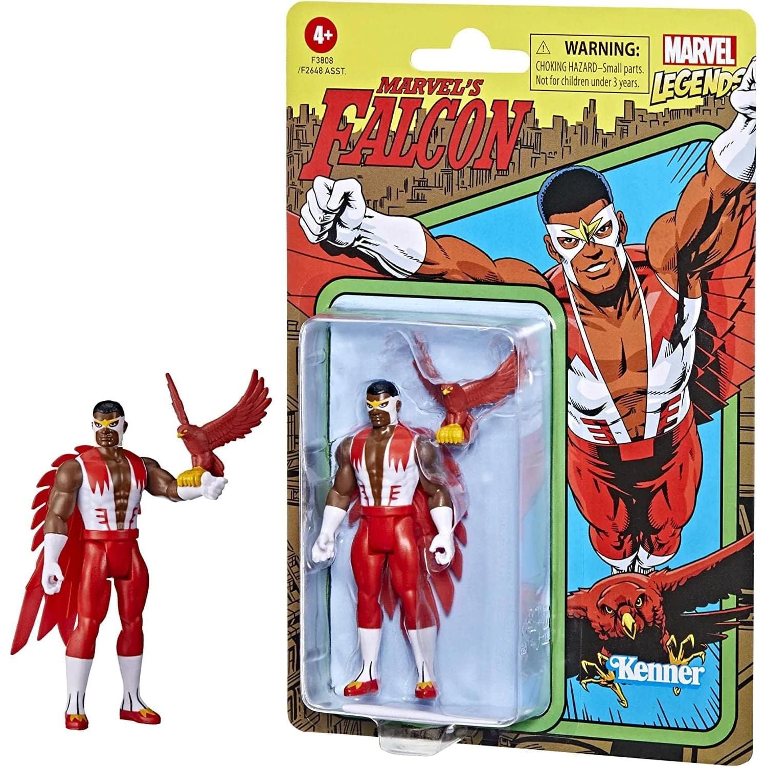 Figura de acción Falcon Marvel Legends Retro 375 10 cm
