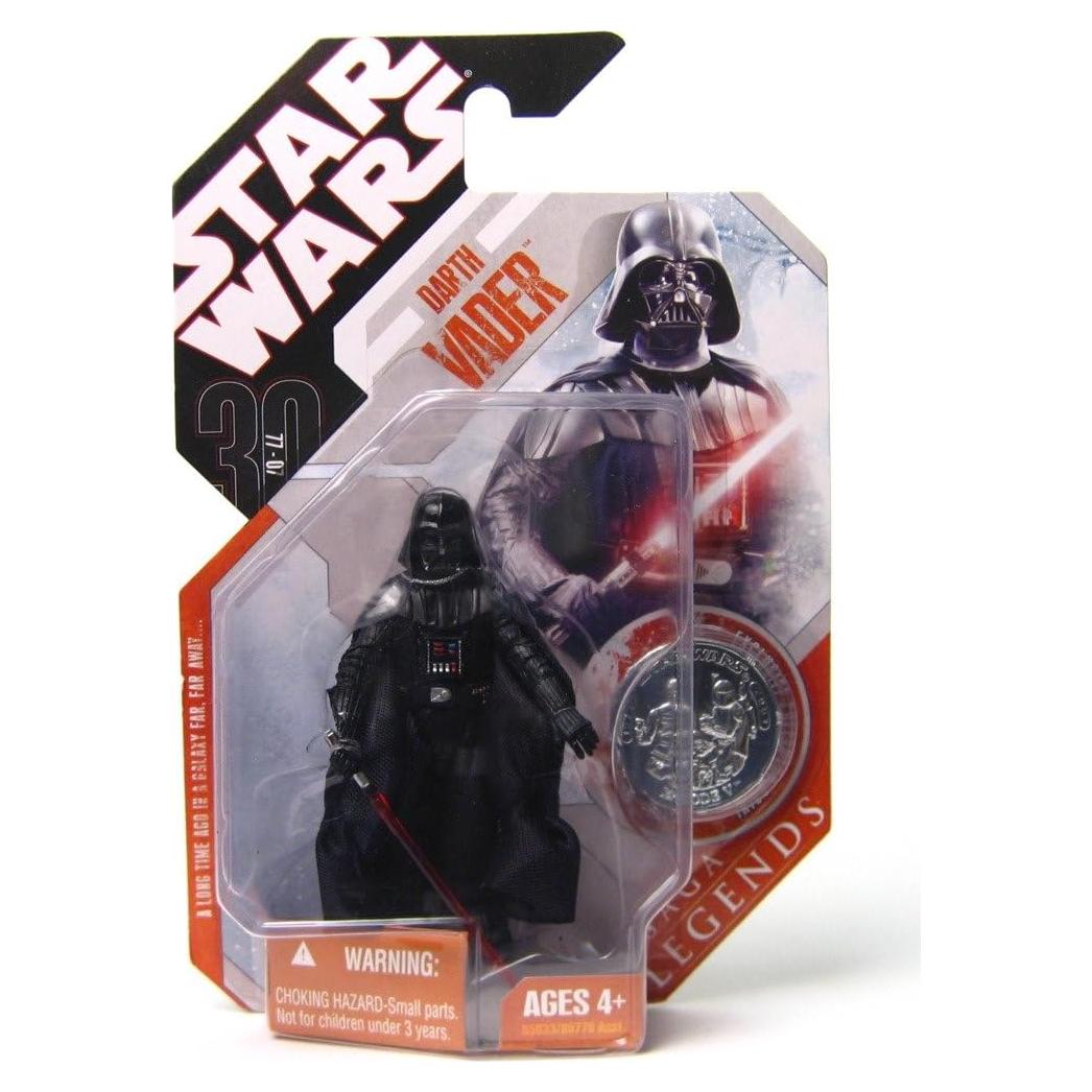 Figura de Acción Darth Vader 30 Aniversario Hasbro 22.6 cm