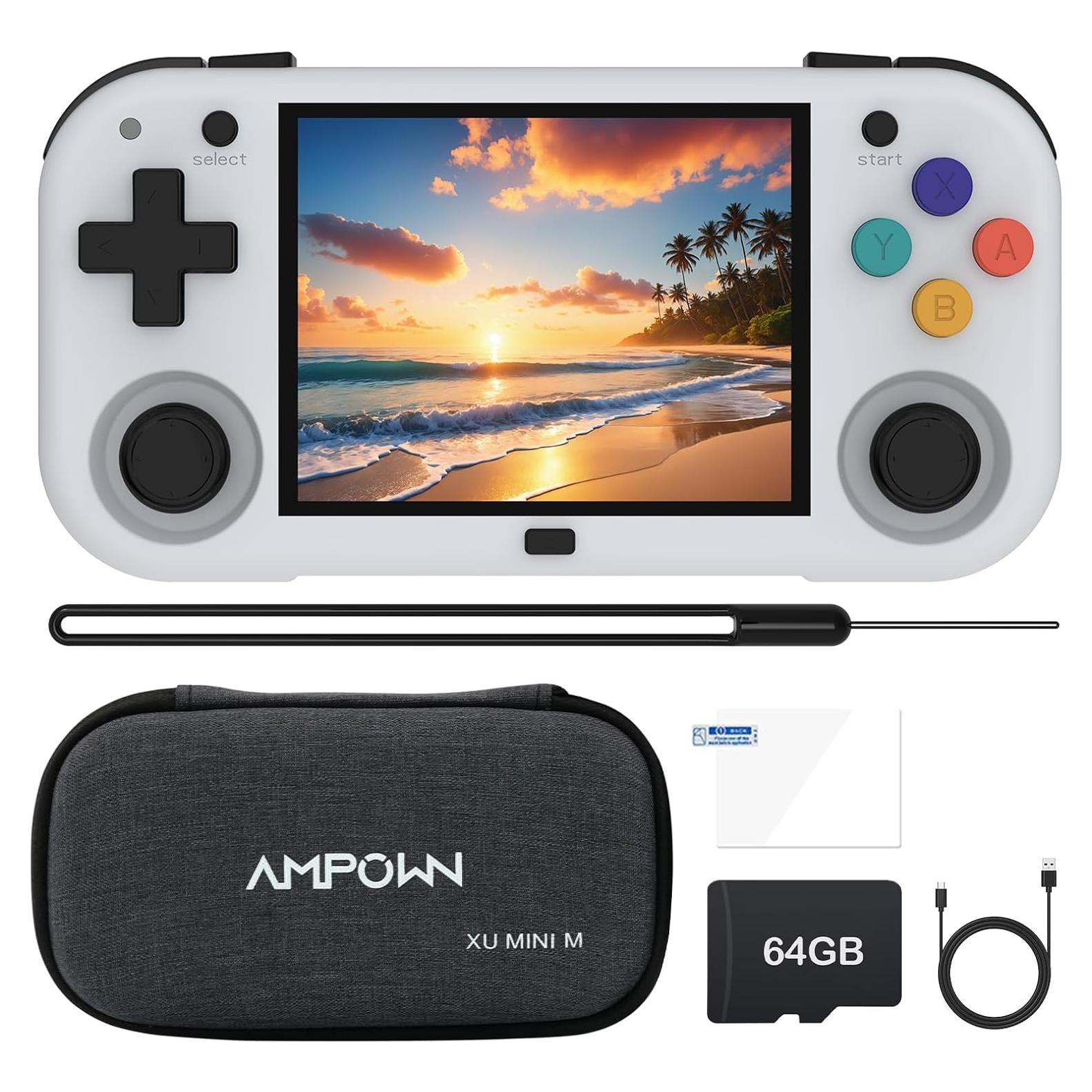 Consola de Juegos Portátil XU MINI M 64GB Pantalla IPS 2.8"