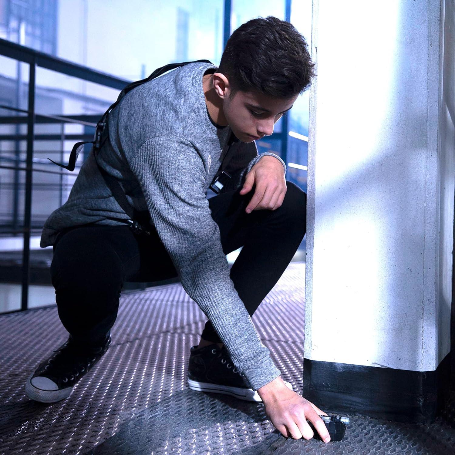 SpyX Conjunto de Micro Equipos de Espía - Kit 4 Juguetes para Niños