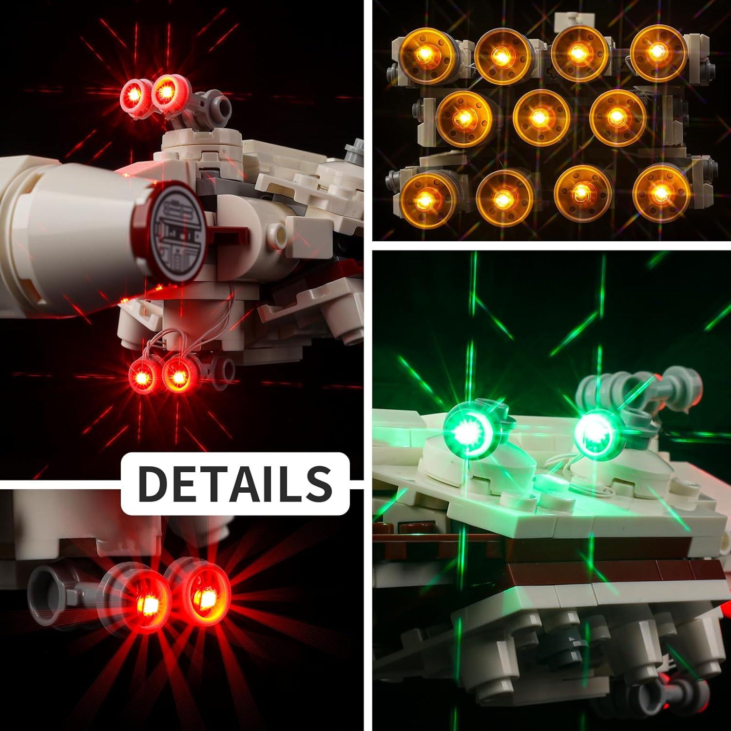 Kit de Luz LED Kyglaring para Lego Tantive IV 75376
