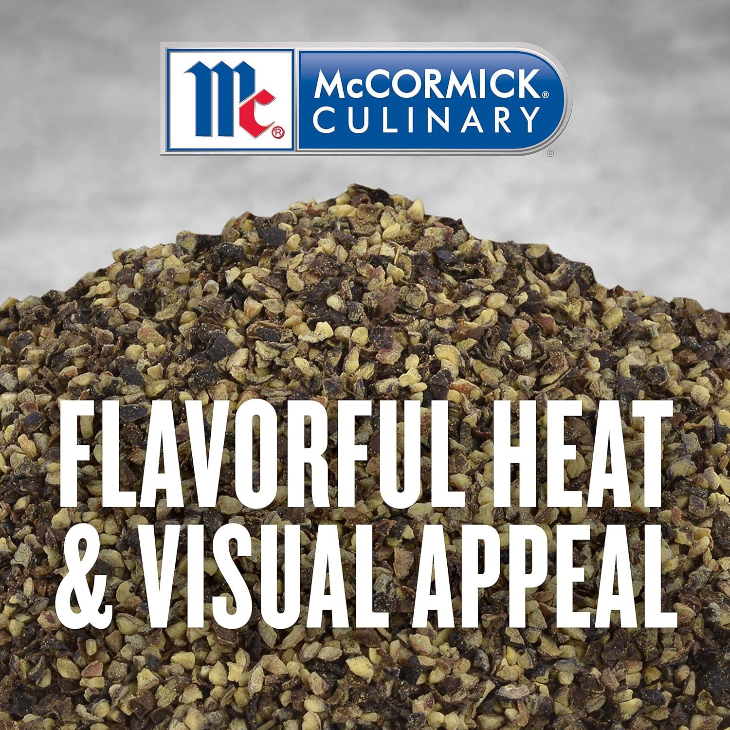 Pimienta Negra Molida Gruesa McCormick 450g - Sabor Intenso