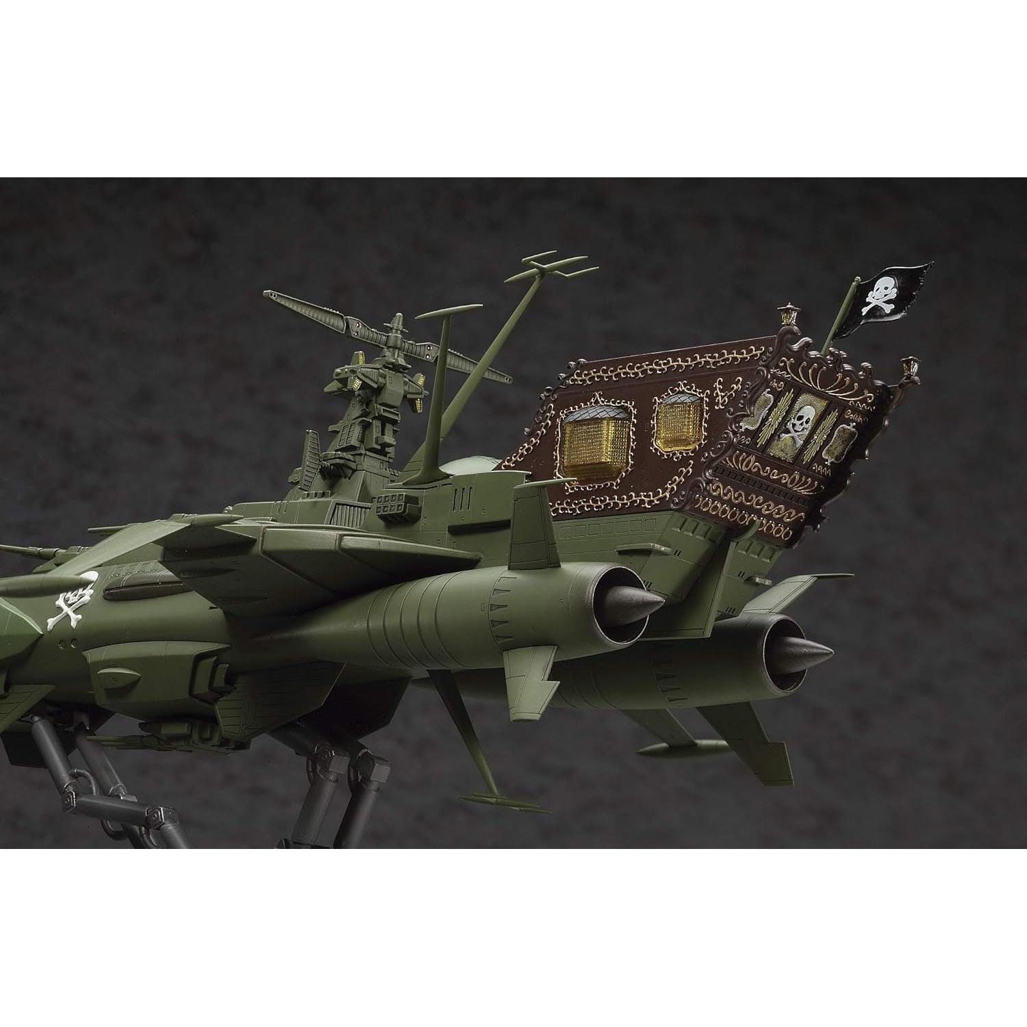 Kit de Modelo Hasegawa Nave Pirata Espacial Arcadia 1:1500