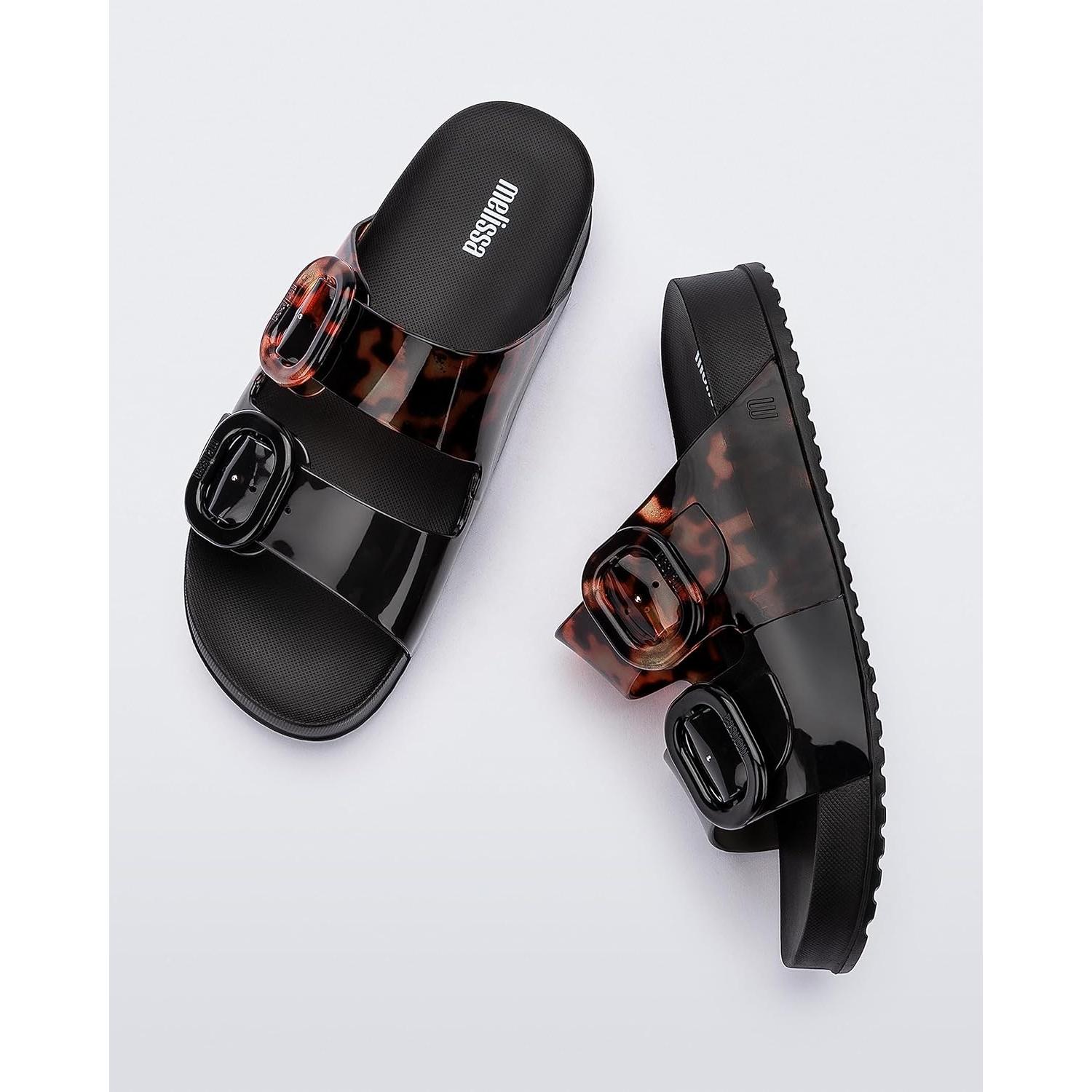 Zapatillas Acogedoras Melissa 33913 Mujeres Negro 31x19x12cm