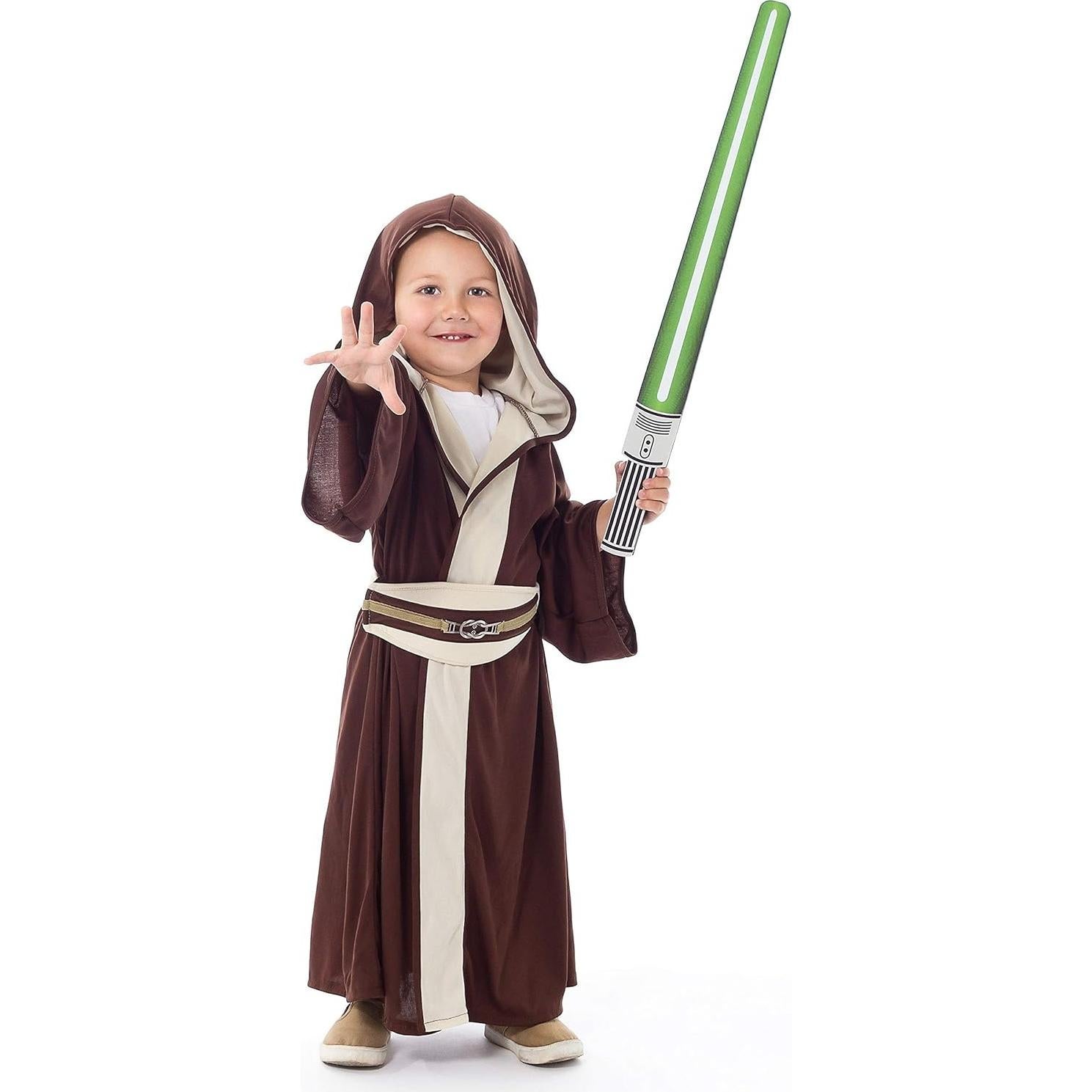 Túnica con Capucha Guerrero Galáctico Little Adventures 5-7 años