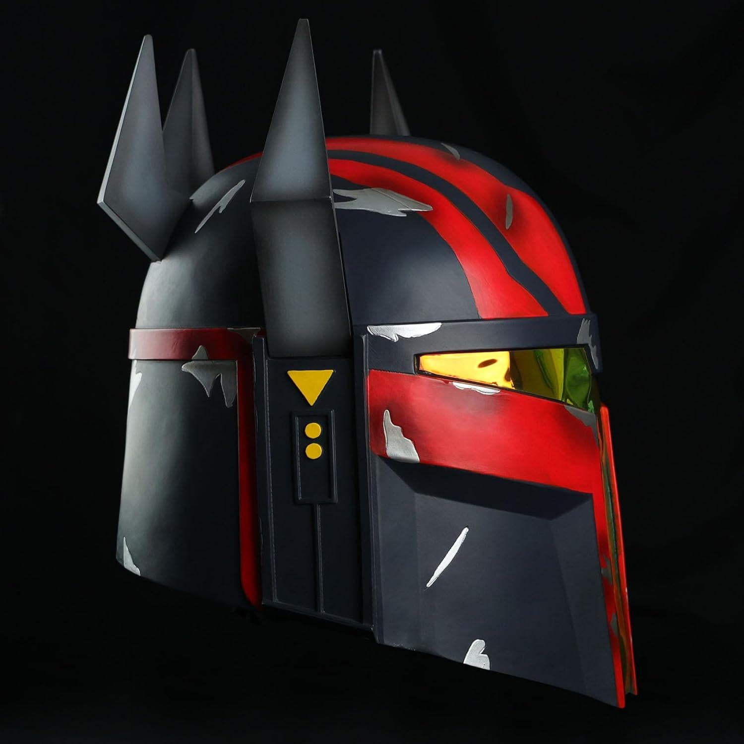 Casco de Cosplay Clone Trooper Saxon Deluxe 62 cm Resina