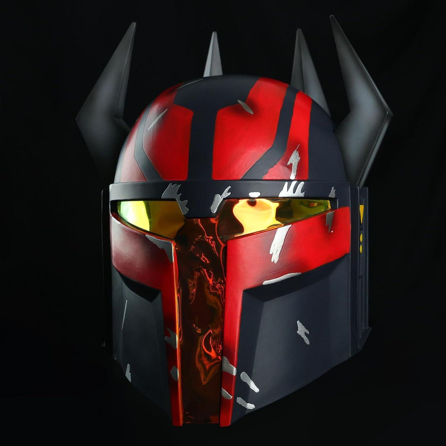 Casco de Cosplay Clone Trooper Saxon Deluxe 62 cm Resina