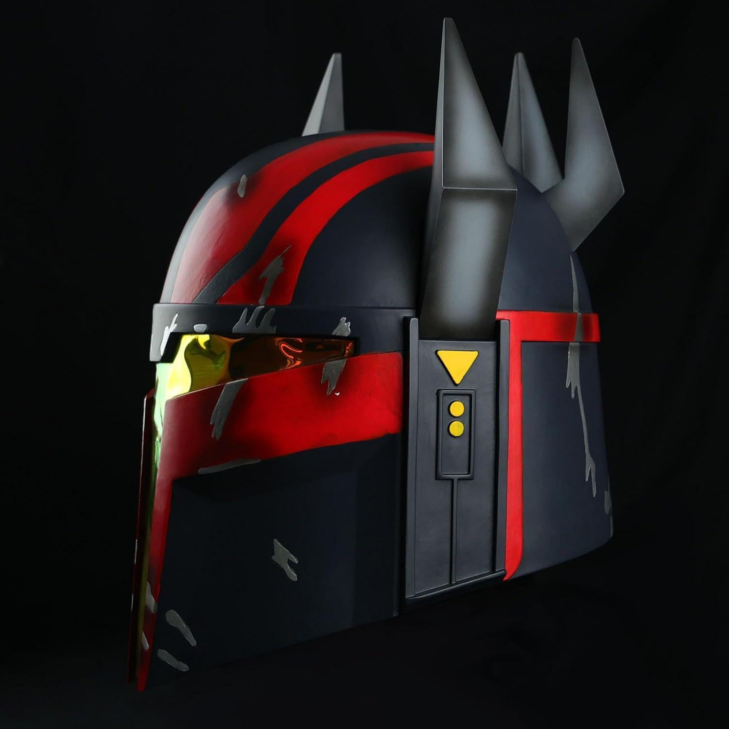 Casco de Cosplay Clone Trooper Saxon Deluxe 62 cm Resina