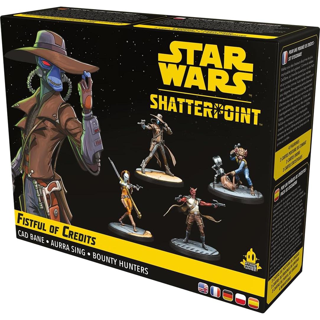 Star Wars Shatterpoint Paquete de Escuadra Cad Bane - Miniaturas