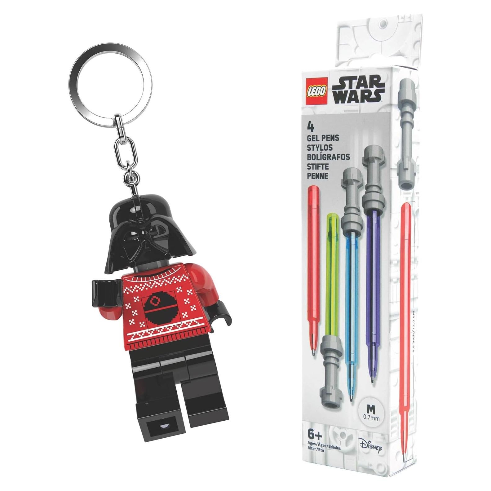 LEGO Star Wars Darth Vader Suéter Feo y 4 Bolígrafos Sable de Luz