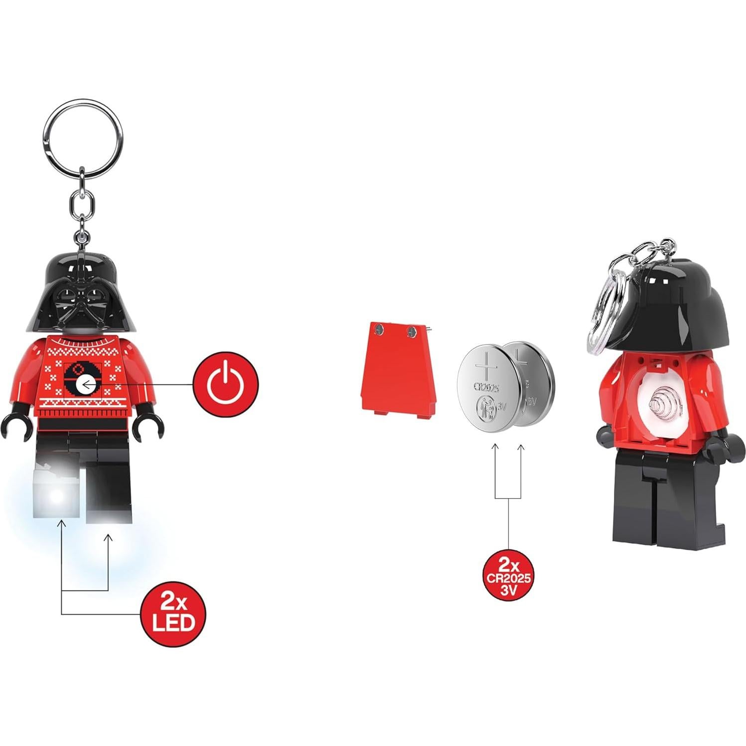 LEGO Star Wars Darth Vader Suéter Feo y 4 Bolígrafos Sable de Luz