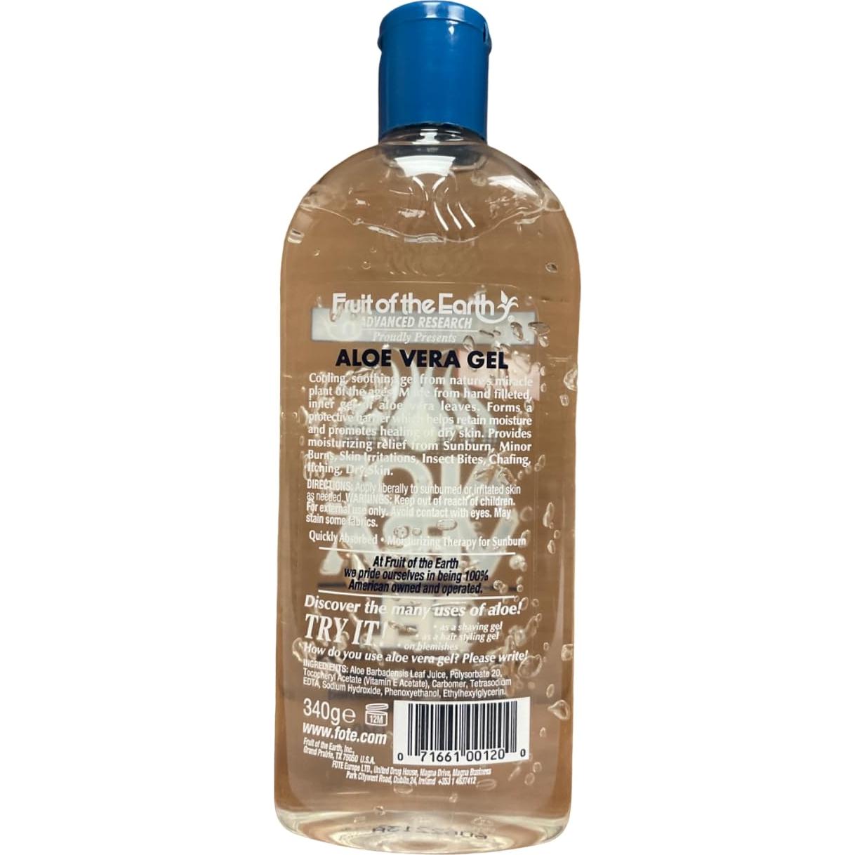 Gel Hidratante de Aloe Vera 340g Fruit of the Earth