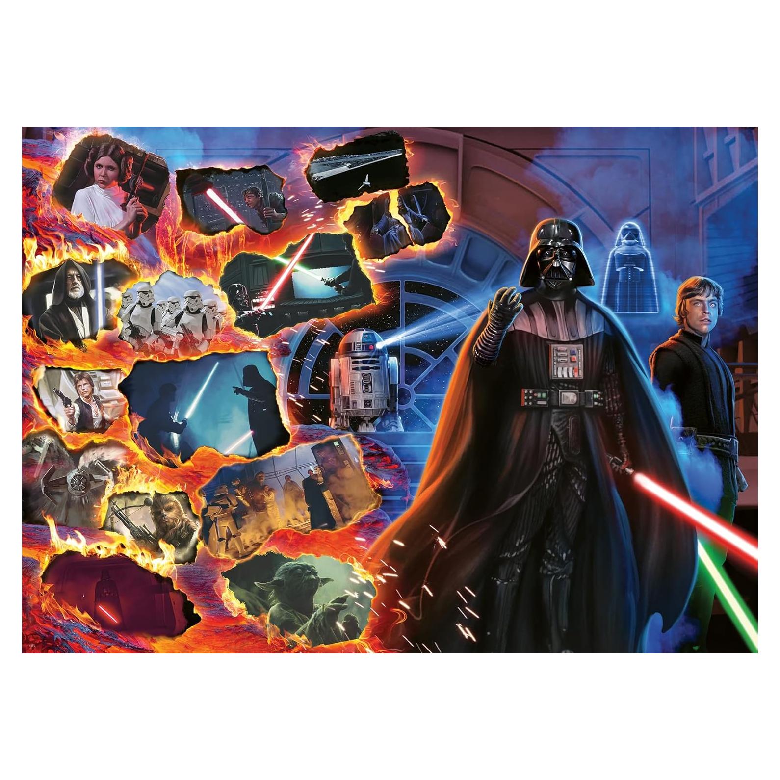 Rompecabezas Ravensburger Star Wars Darth Vader 1000 Piezas