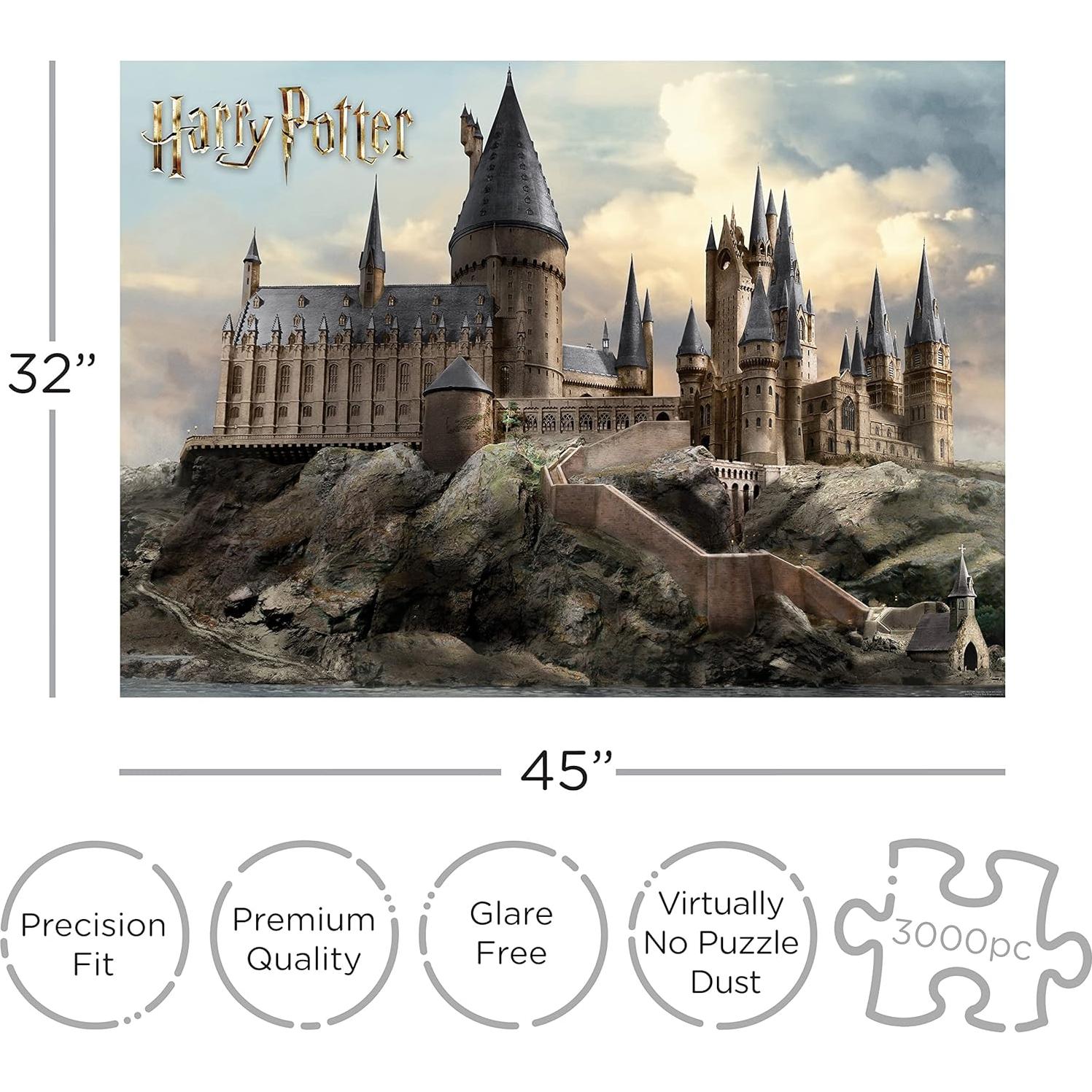 Rompecabezas Harry Potter Aquarius Castillo de Hogwarts 3000 Piezas