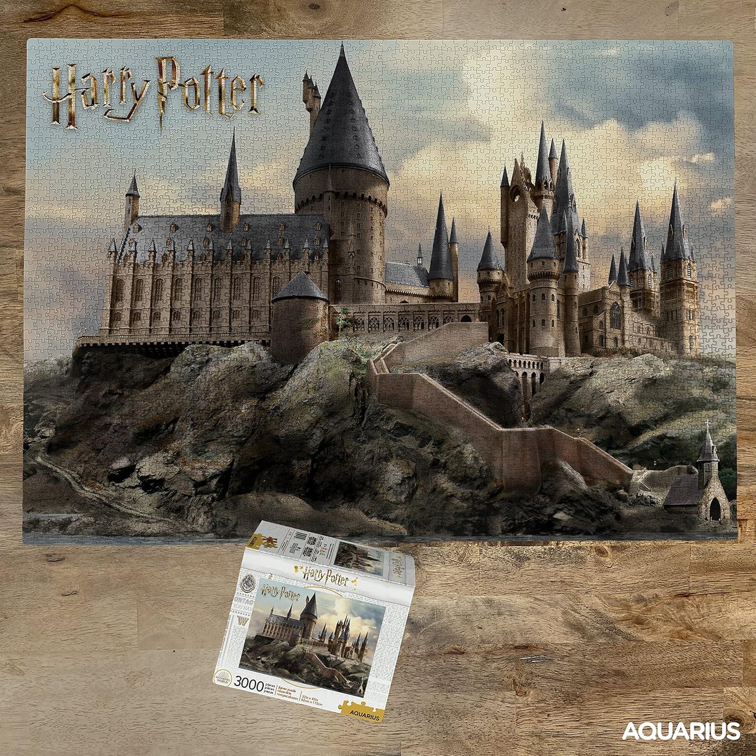 Rompecabezas Harry Potter Aquarius Castillo de Hogwarts 3000 Piezas