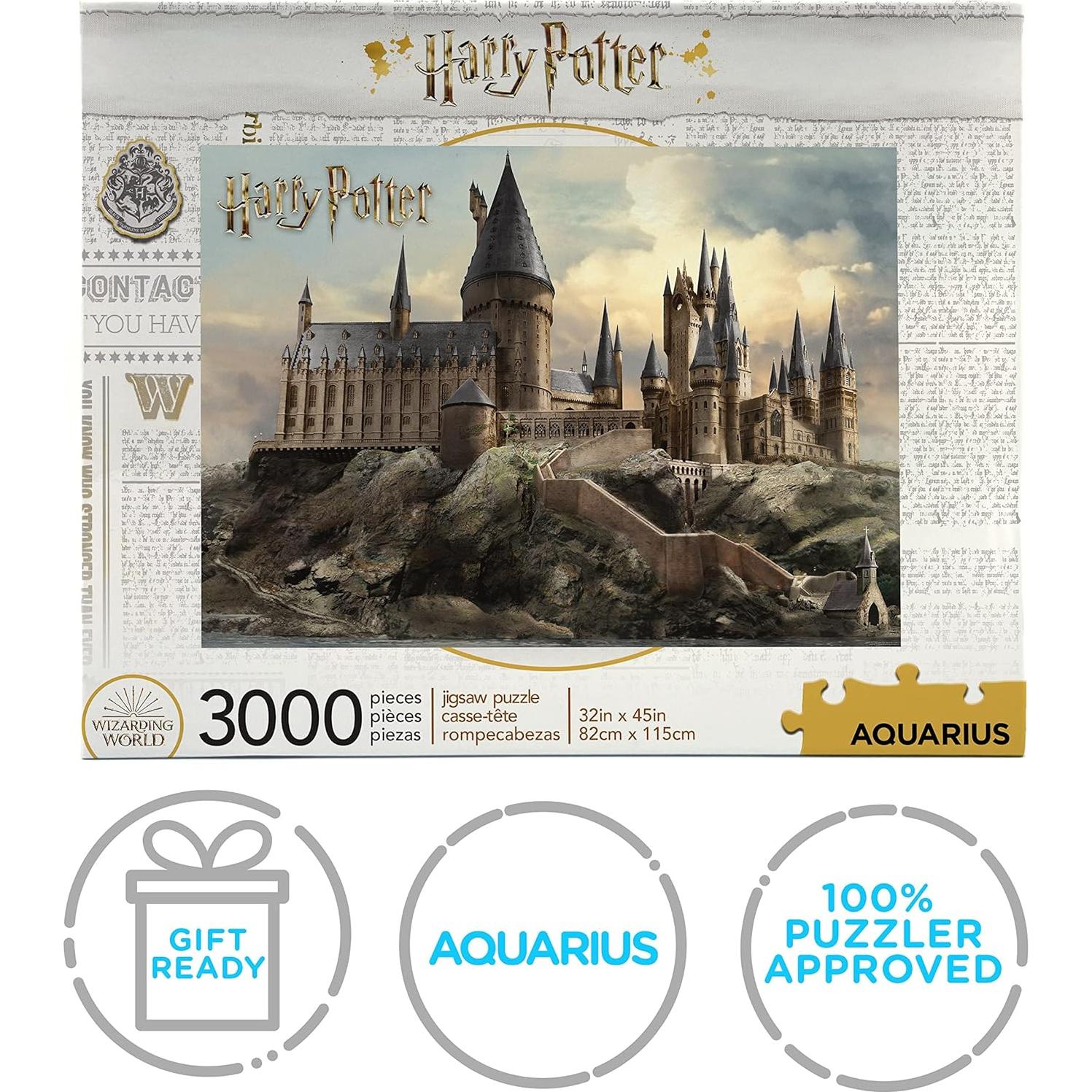 Rompecabezas Harry Potter Aquarius Castillo de Hogwarts 3000 Piezas