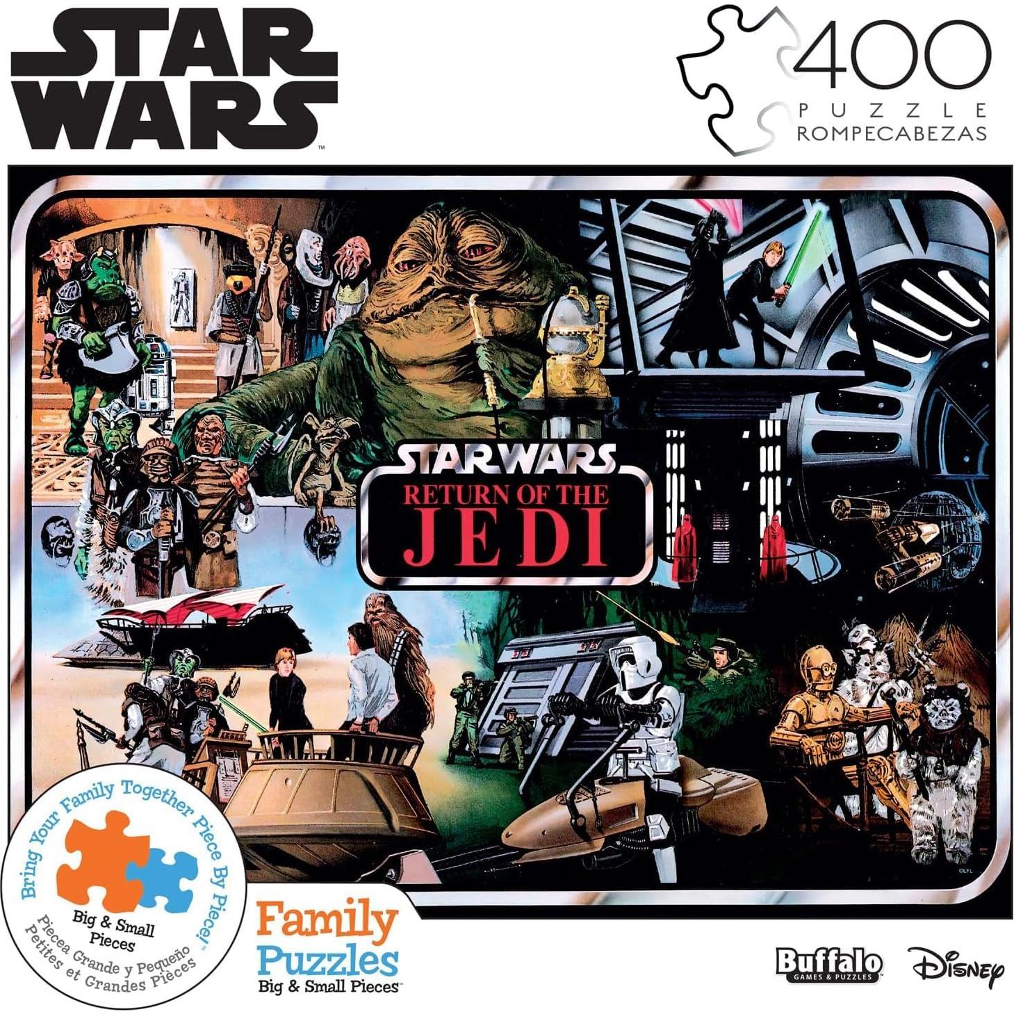Rompecabezas 400 Piezas Star Wars El Regreso del Jedi Buffalo Games