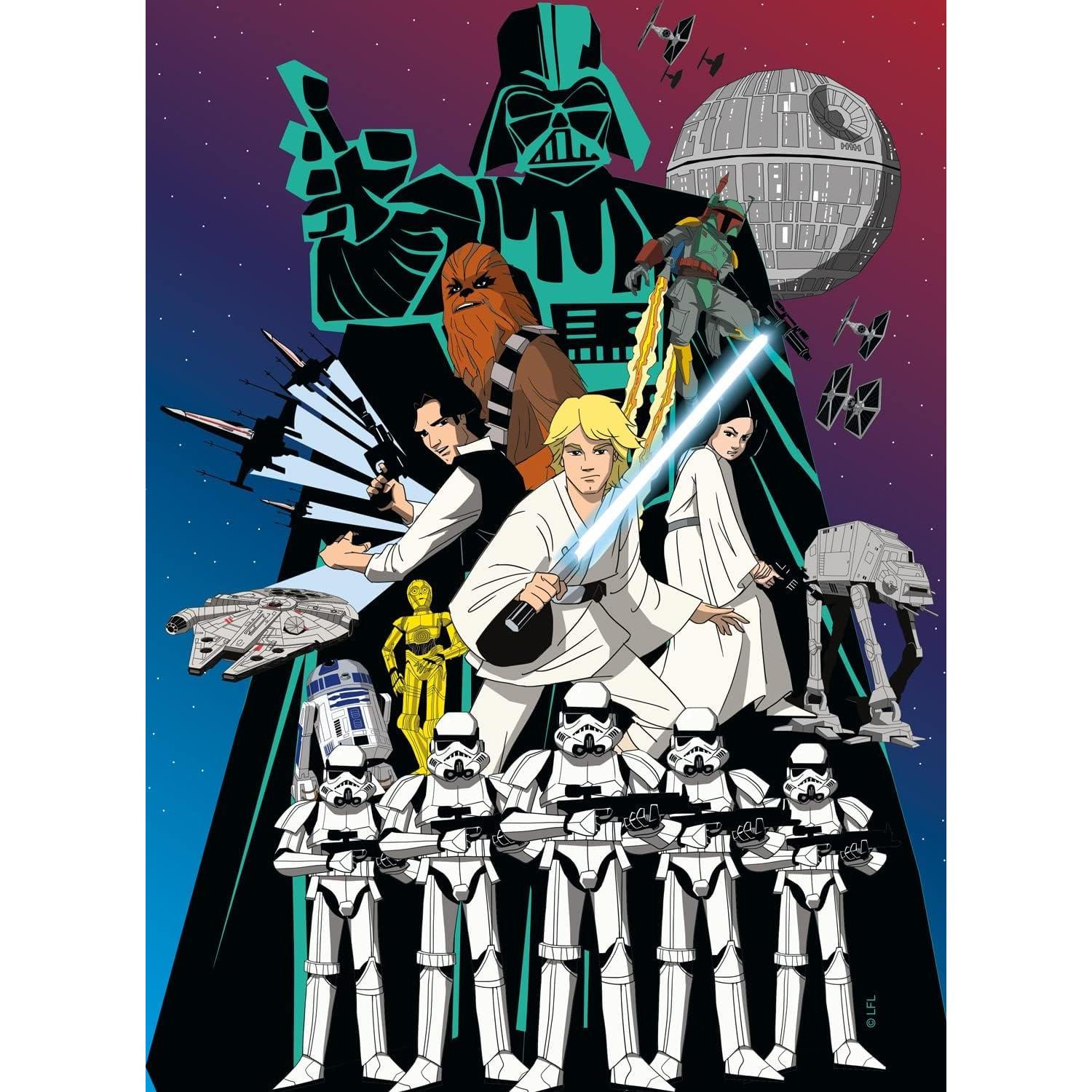 Rompecabezas 100 Piezas Buffalo Games Star Wars Rebelde