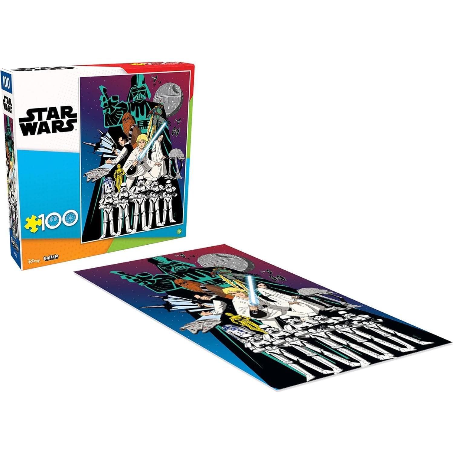 Rompecabezas 100 Piezas Buffalo Games Star Wars Rebelde