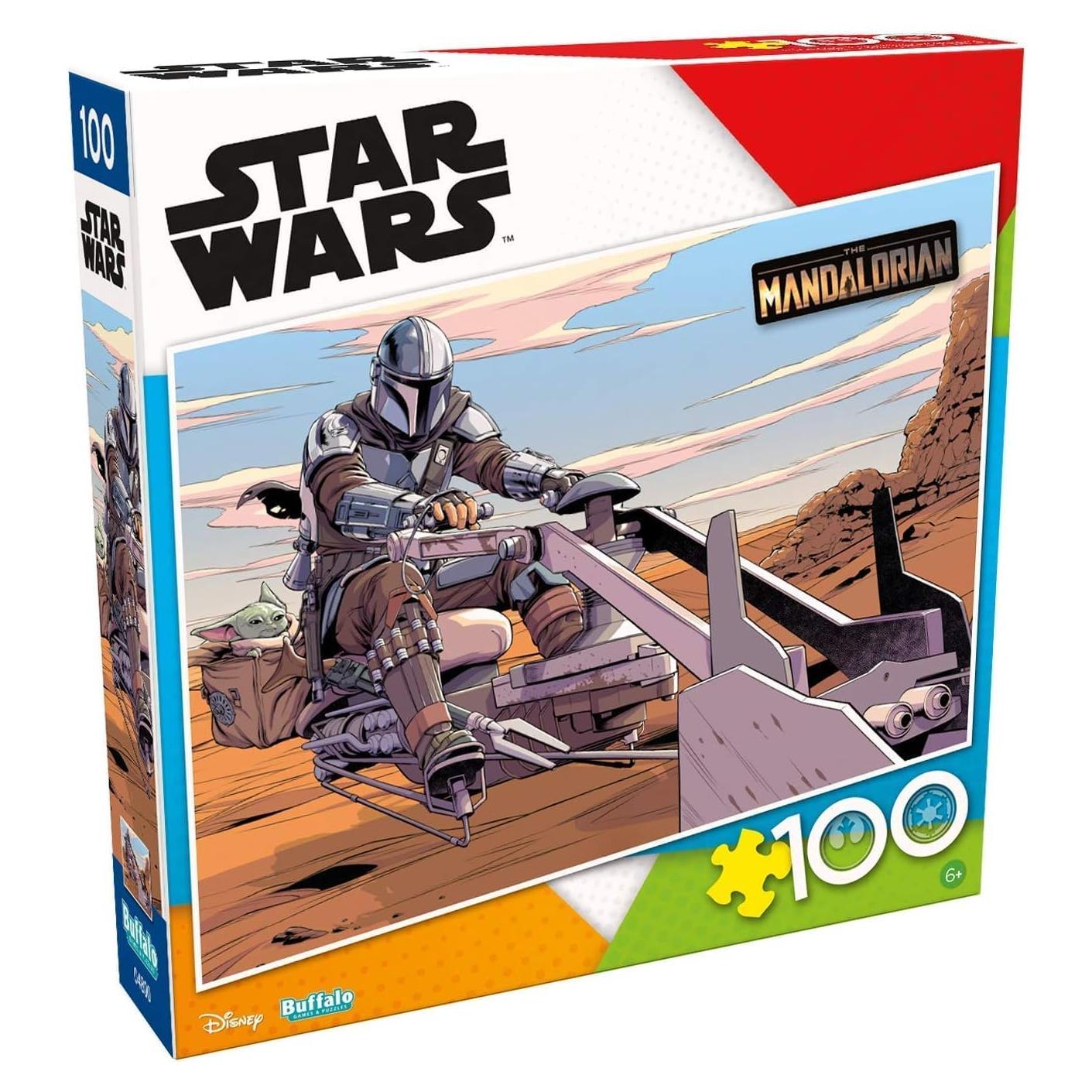 Rompecabezas 100 Piezas Buffalo Games Star Wars Mandalorian