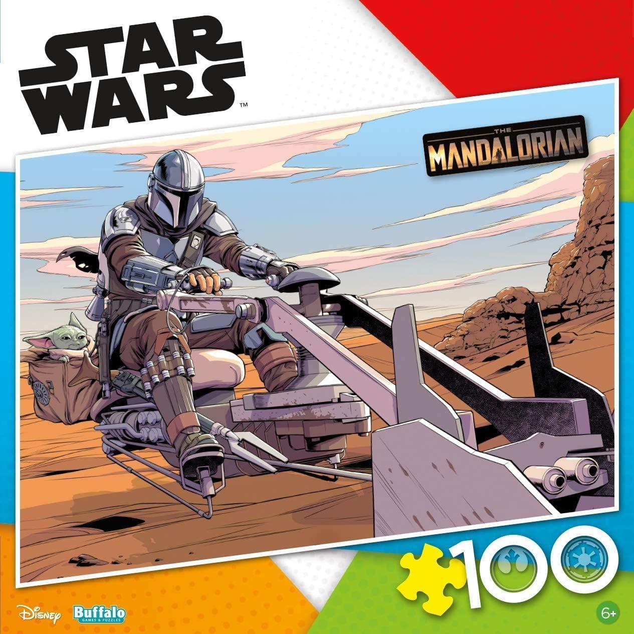 Rompecabezas 100 Piezas Buffalo Games Star Wars Mandalorian