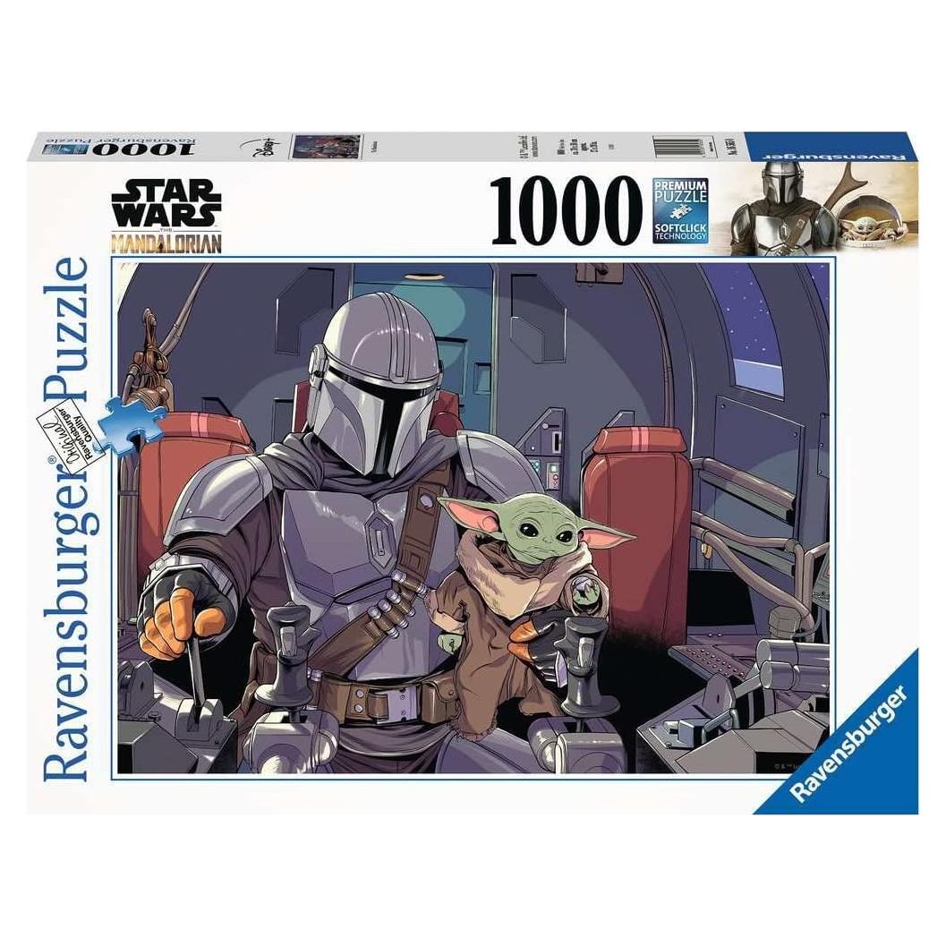 Rompecabezas Ravensburger The Mandalorian 1000 Piezas 16565