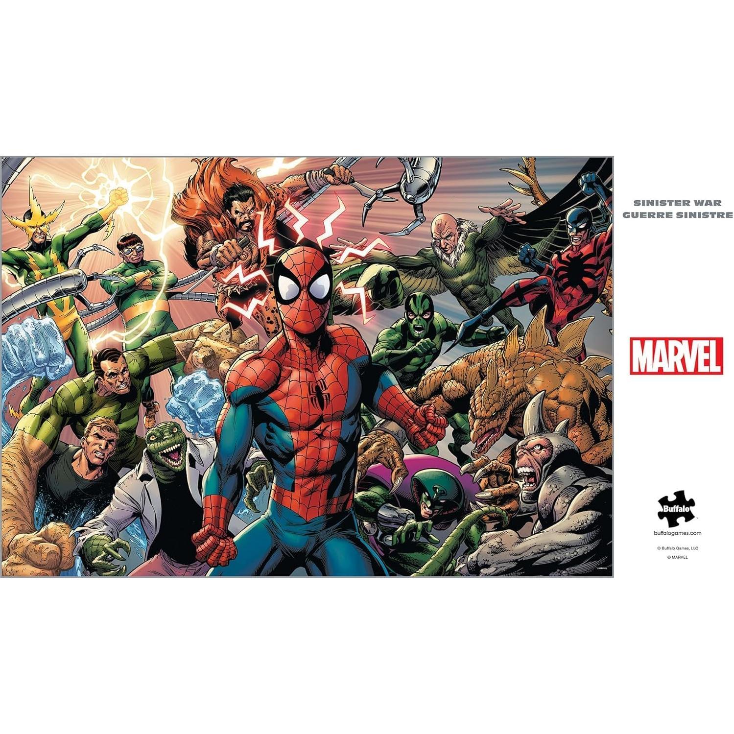 Rompecabezas 2000 Piezas Marvel Sinister War Buffalo Games