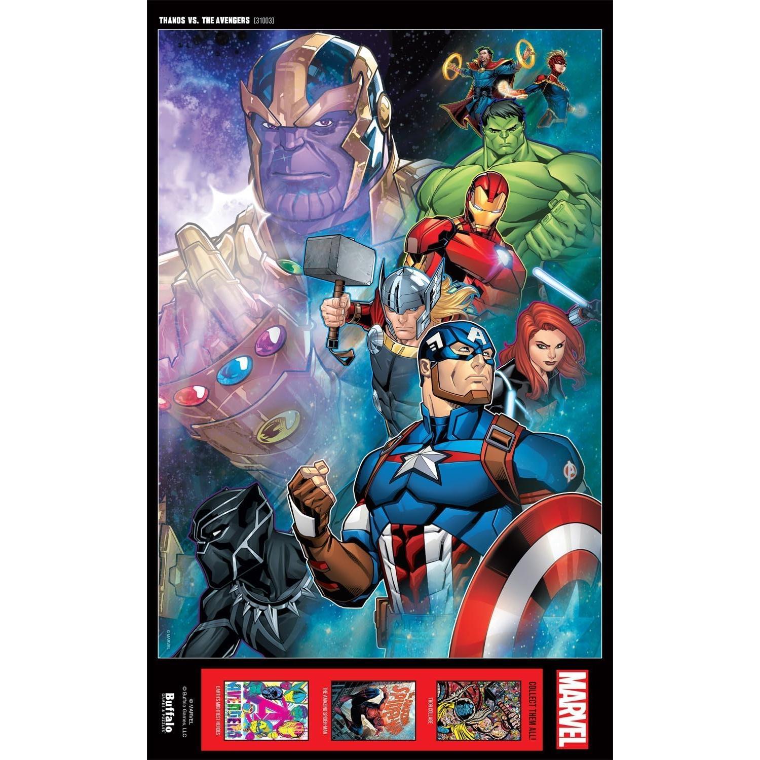 Rompecabezas 500 Piezas Buffalo Games Marvel Thanos Vengadores