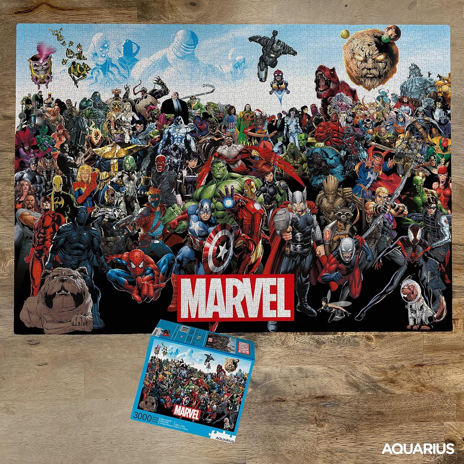 Rompecabezas Marvel Aquarius 3000 Piezas - Calidad Premium